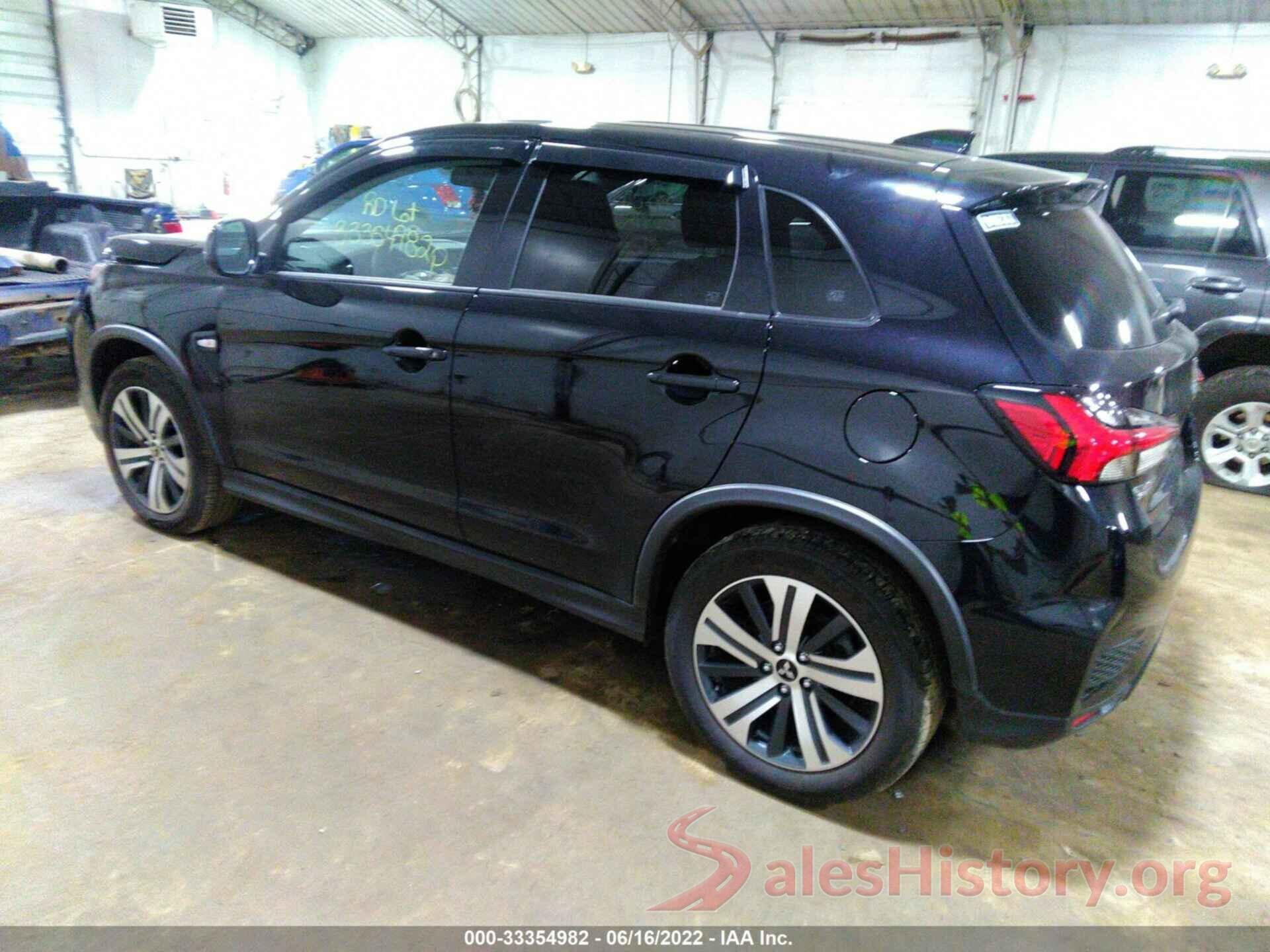 JA4ARUAU0MU031633 2021 MITSUBISHI OUTLANDER SPORT