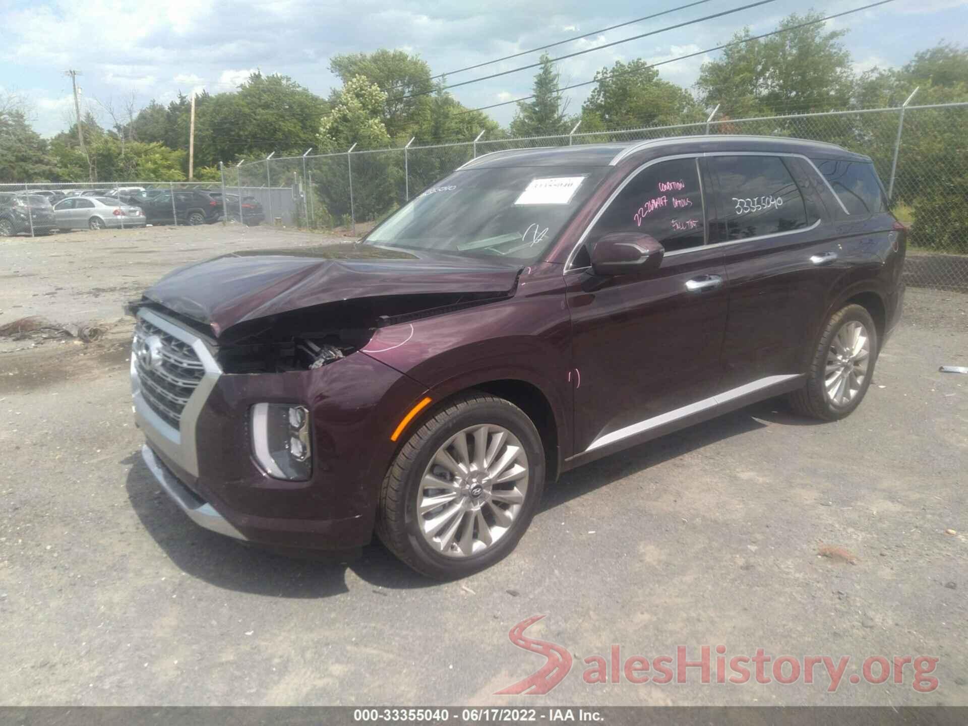 KM8R54HE5LU162568 2020 HYUNDAI PALISADE