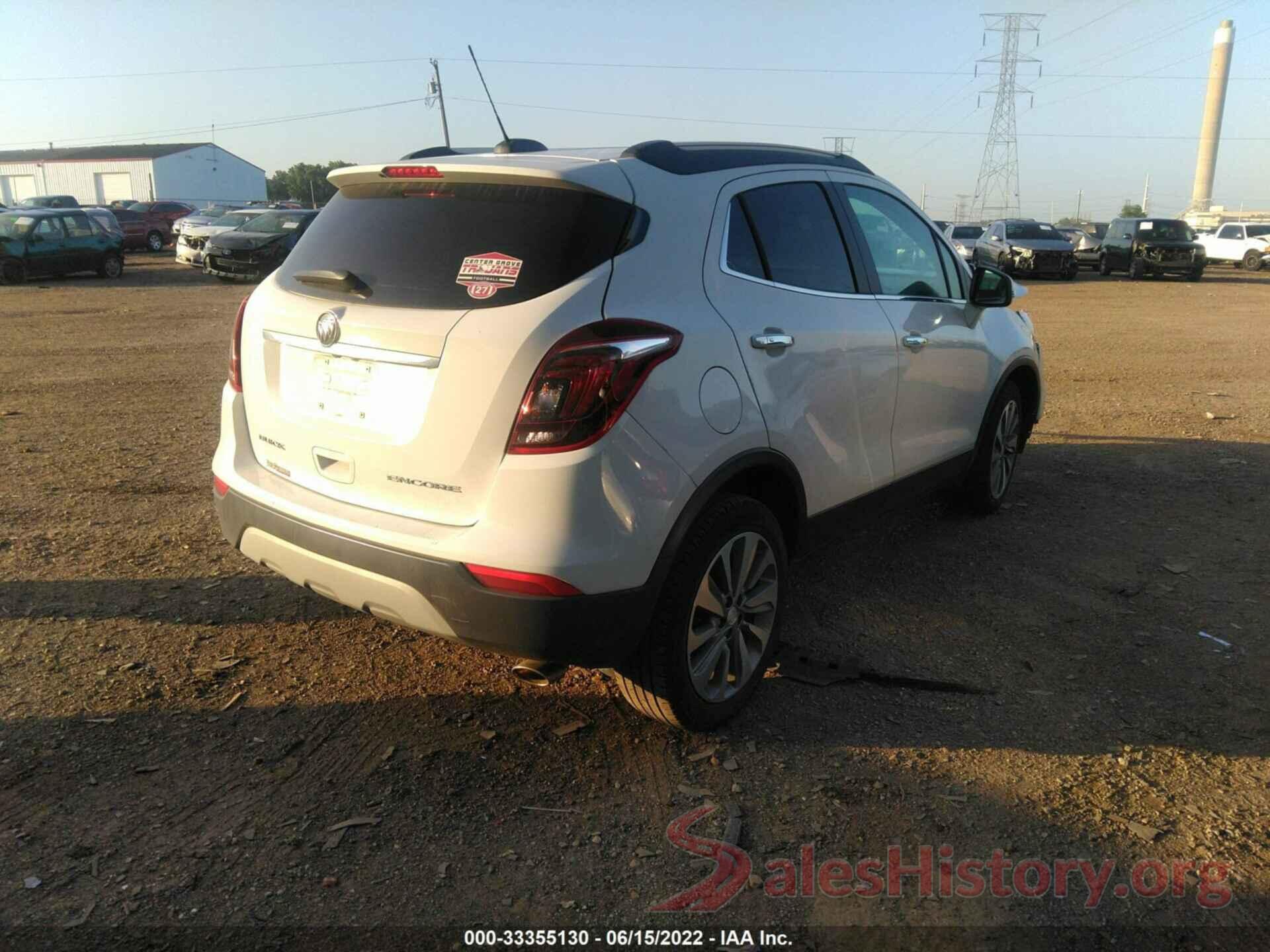 KL4CJASBXJB721053 2018 BUICK ENCORE