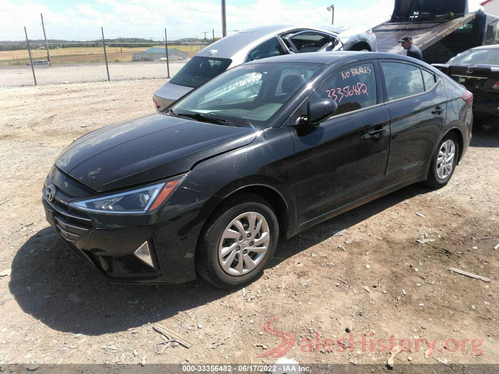 5NPD74LF8KH410958 2019 HYUNDAI ELANTRA