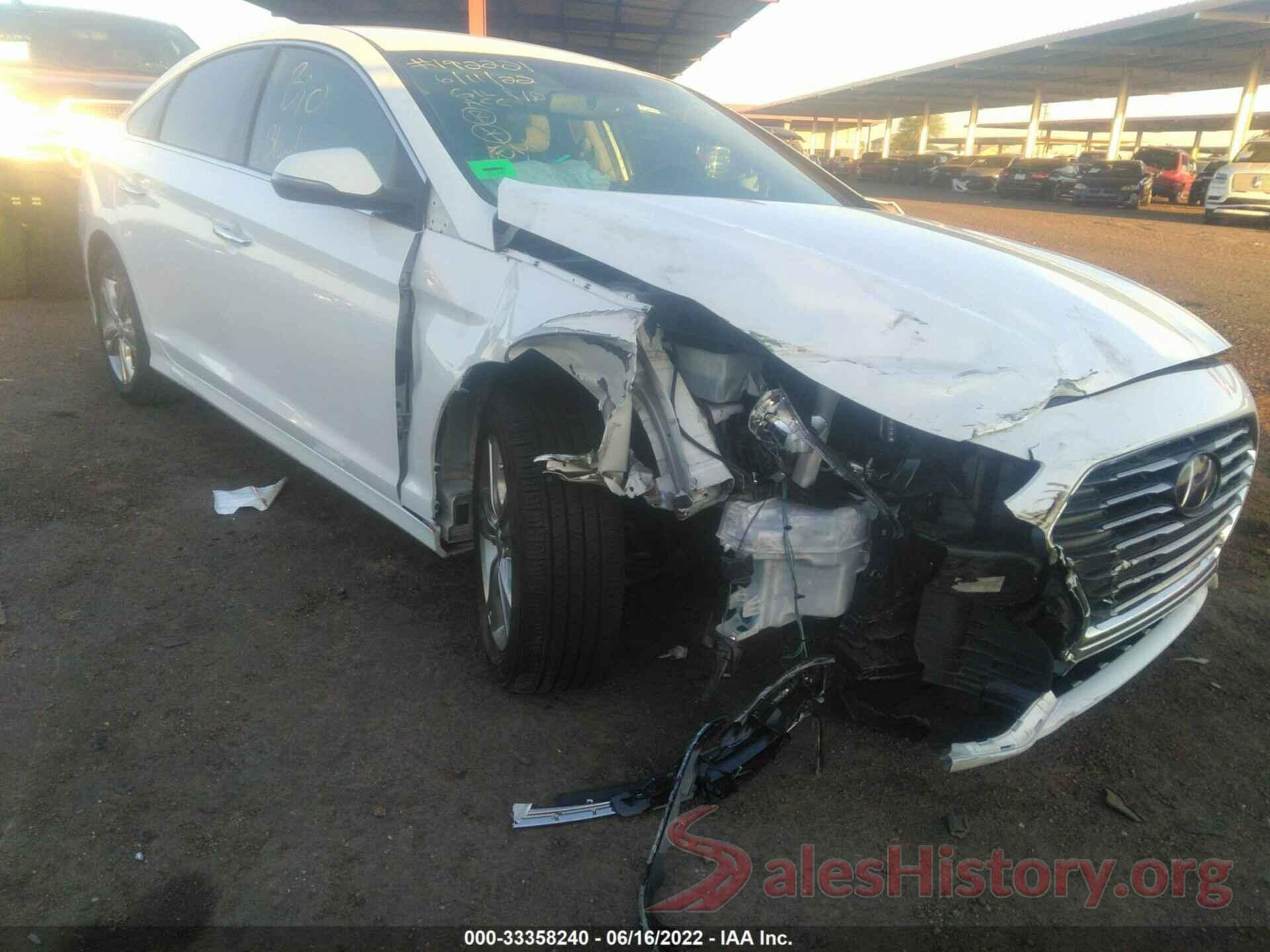 5NPE34AF6JH607581 2018 HYUNDAI SONATA