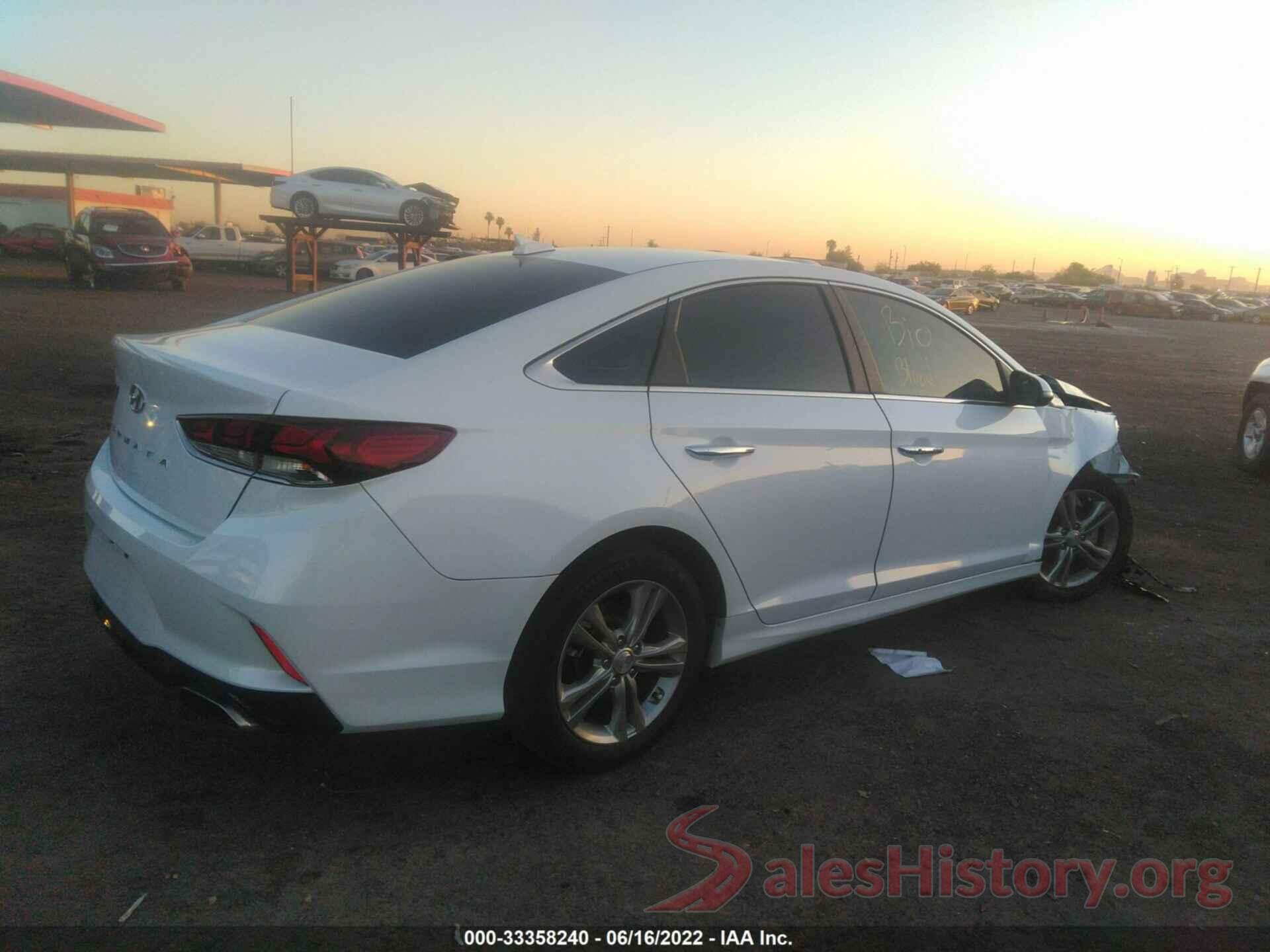 5NPE34AF6JH607581 2018 HYUNDAI SONATA