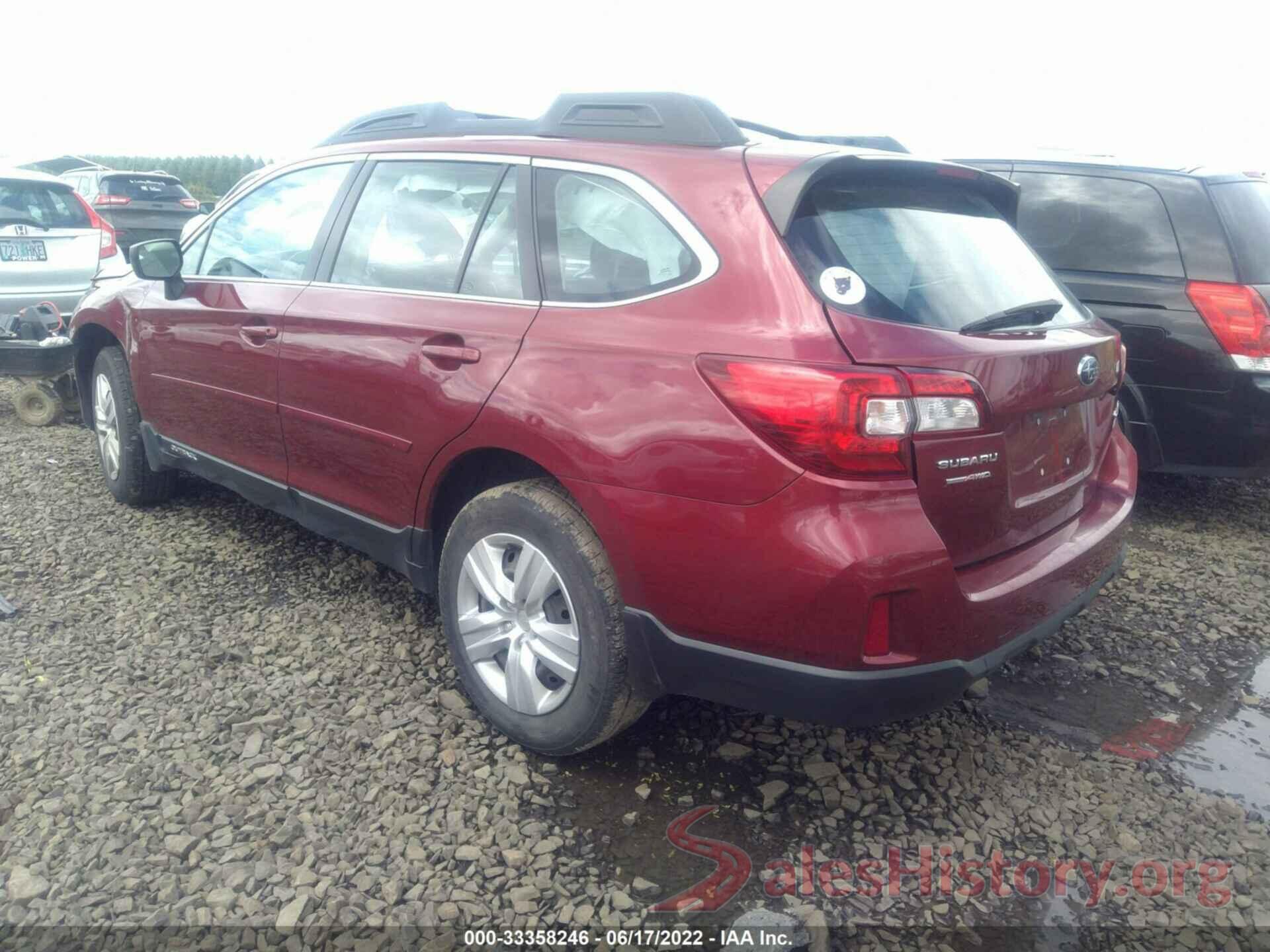 4S4BSAAC5G3284084 2016 SUBARU OUTBACK