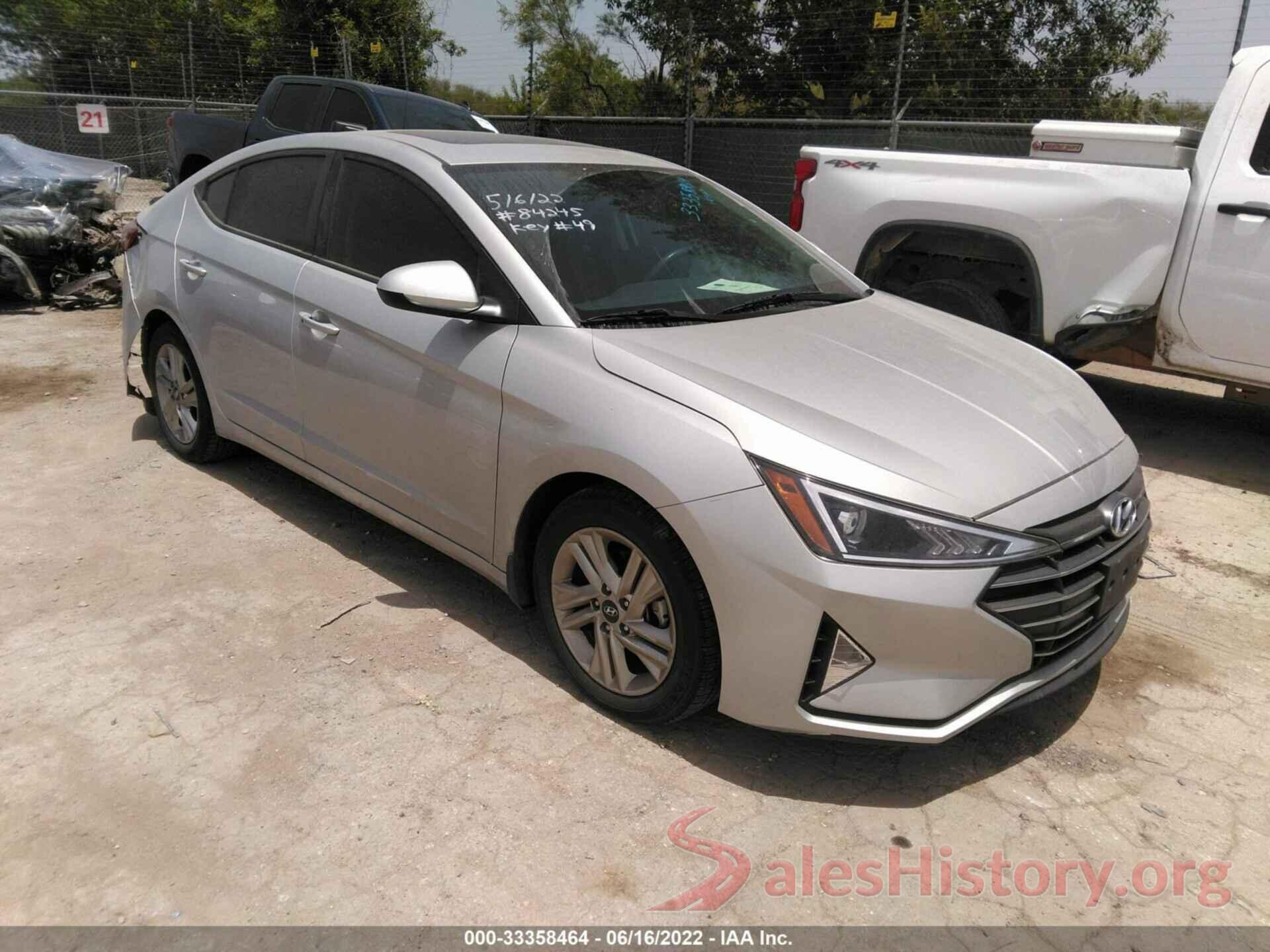 5NPD84LF2KH488519 2019 HYUNDAI ELANTRA