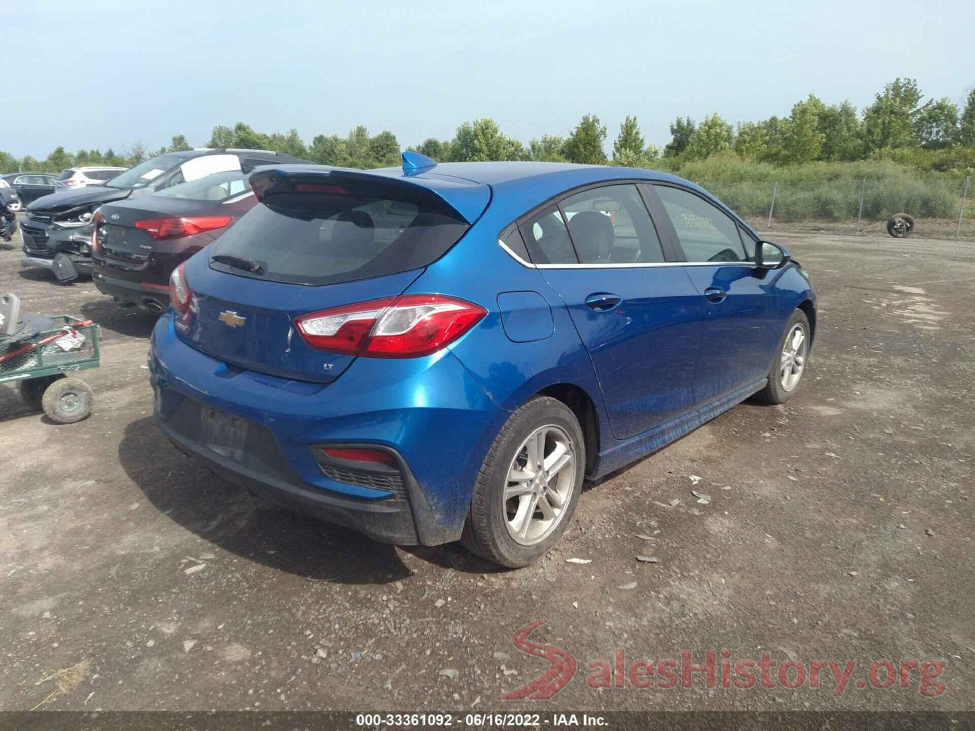 3G1BE6SM4JS583916 2018 CHEVROLET CRUZE