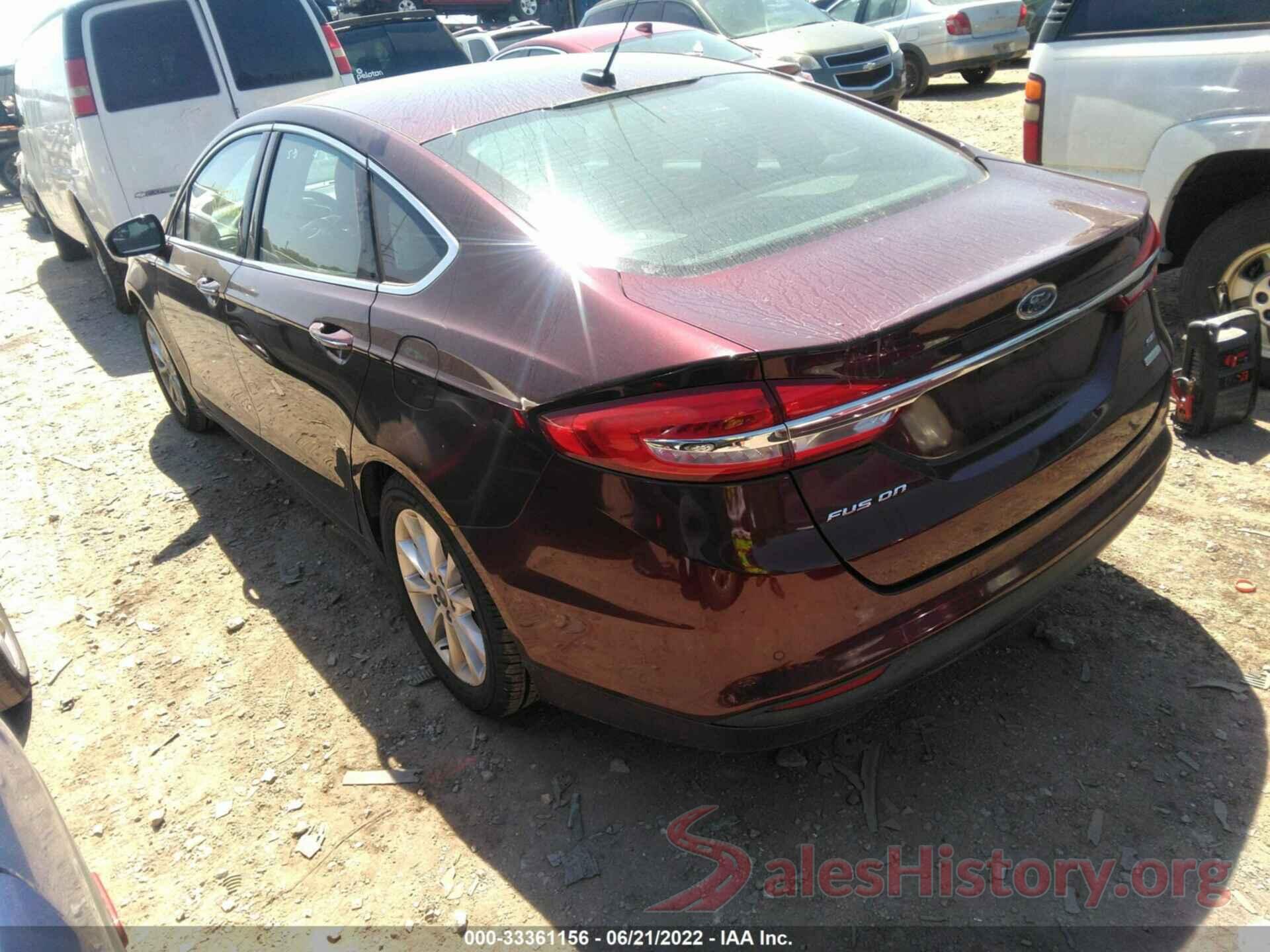 3FA6P0HD1HR104530 2017 FORD FUSION