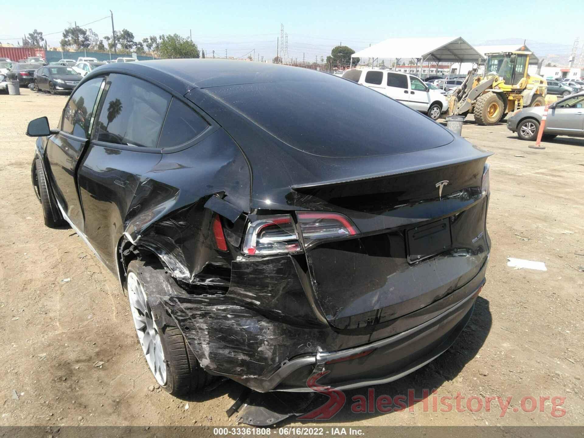 7SAYGDEF7NF414634 2022 TESLA MODEL Y