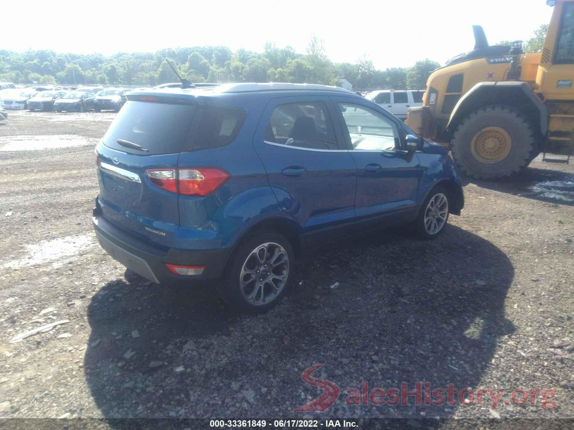 MAJ3S2KE8KC256681 2019 FORD ECOSPORT