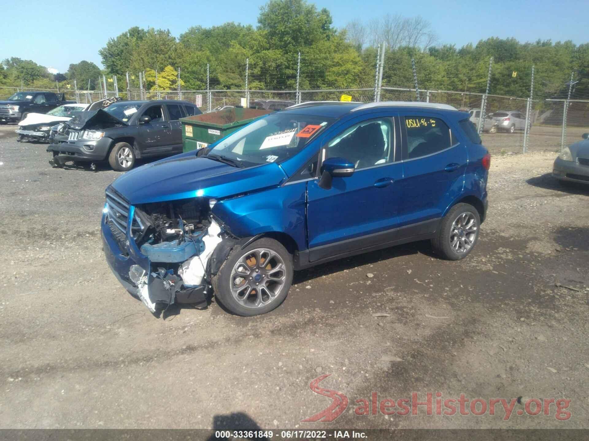 MAJ3S2KE8KC256681 2019 FORD ECOSPORT