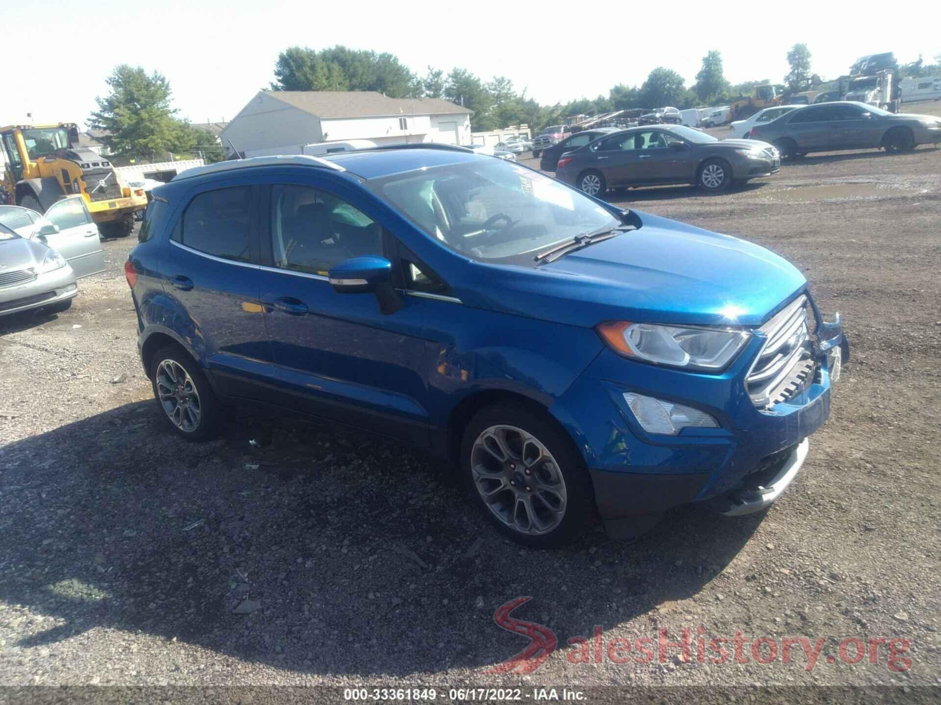 MAJ3S2KE8KC256681 2019 FORD ECOSPORT