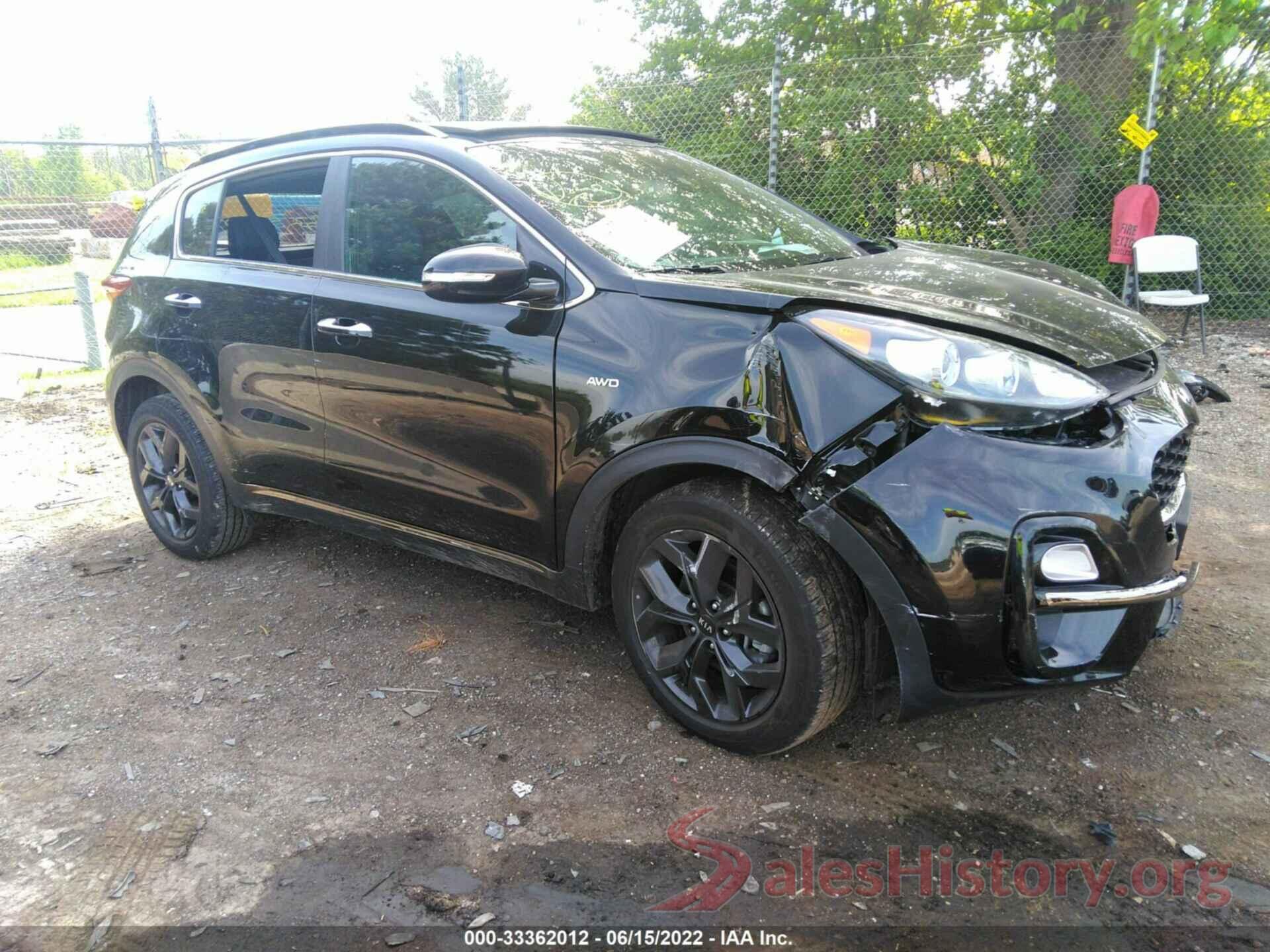 KNDP6CAC4L7838647 2020 KIA SPORTAGE