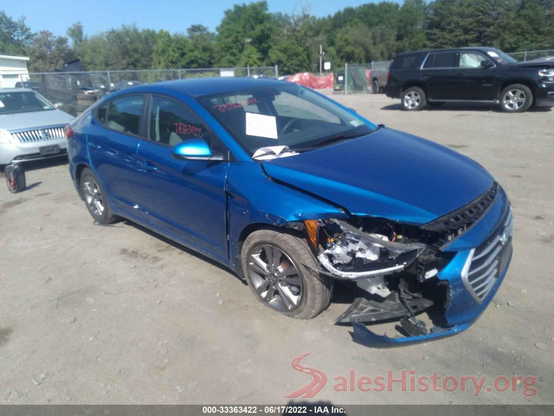 5NPD84LF9HH142542 2017 HYUNDAI ELANTRA