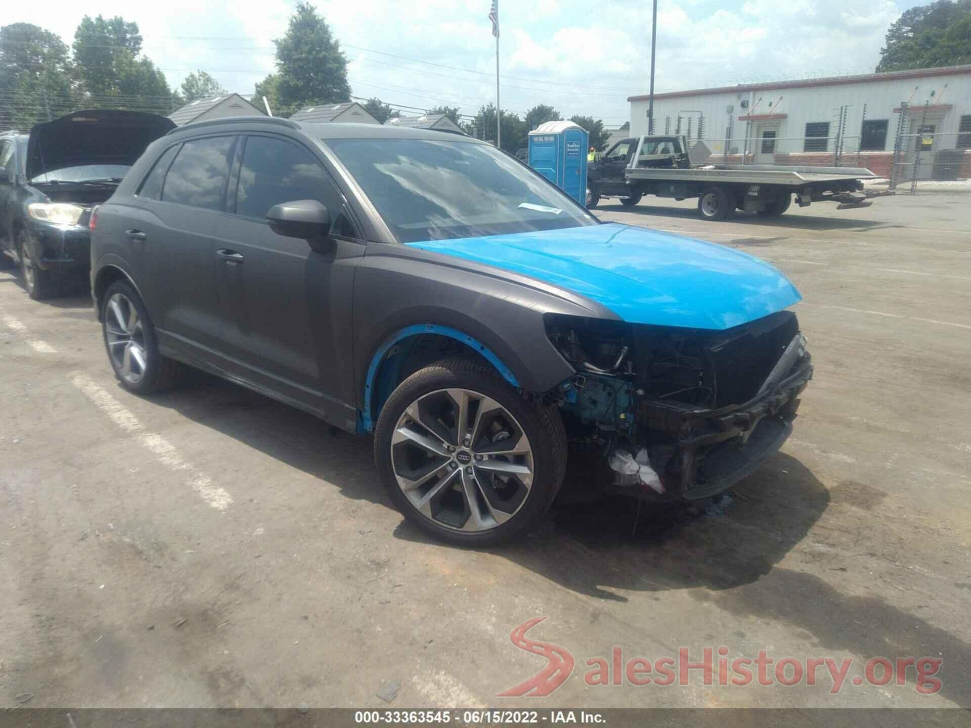 WA1EECF31L1014847 2020 AUDI Q3