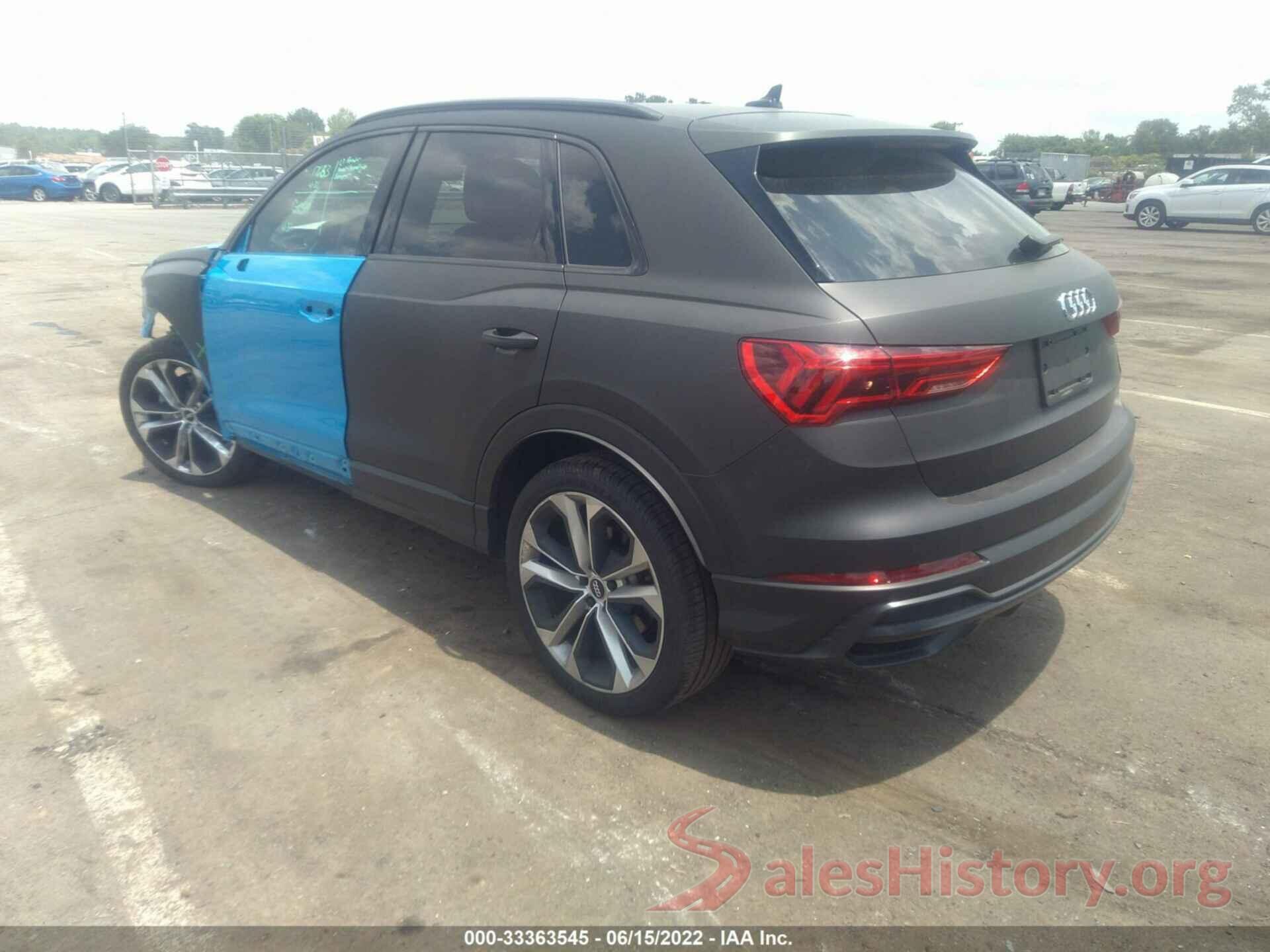 WA1EECF31L1014847 2020 AUDI Q3