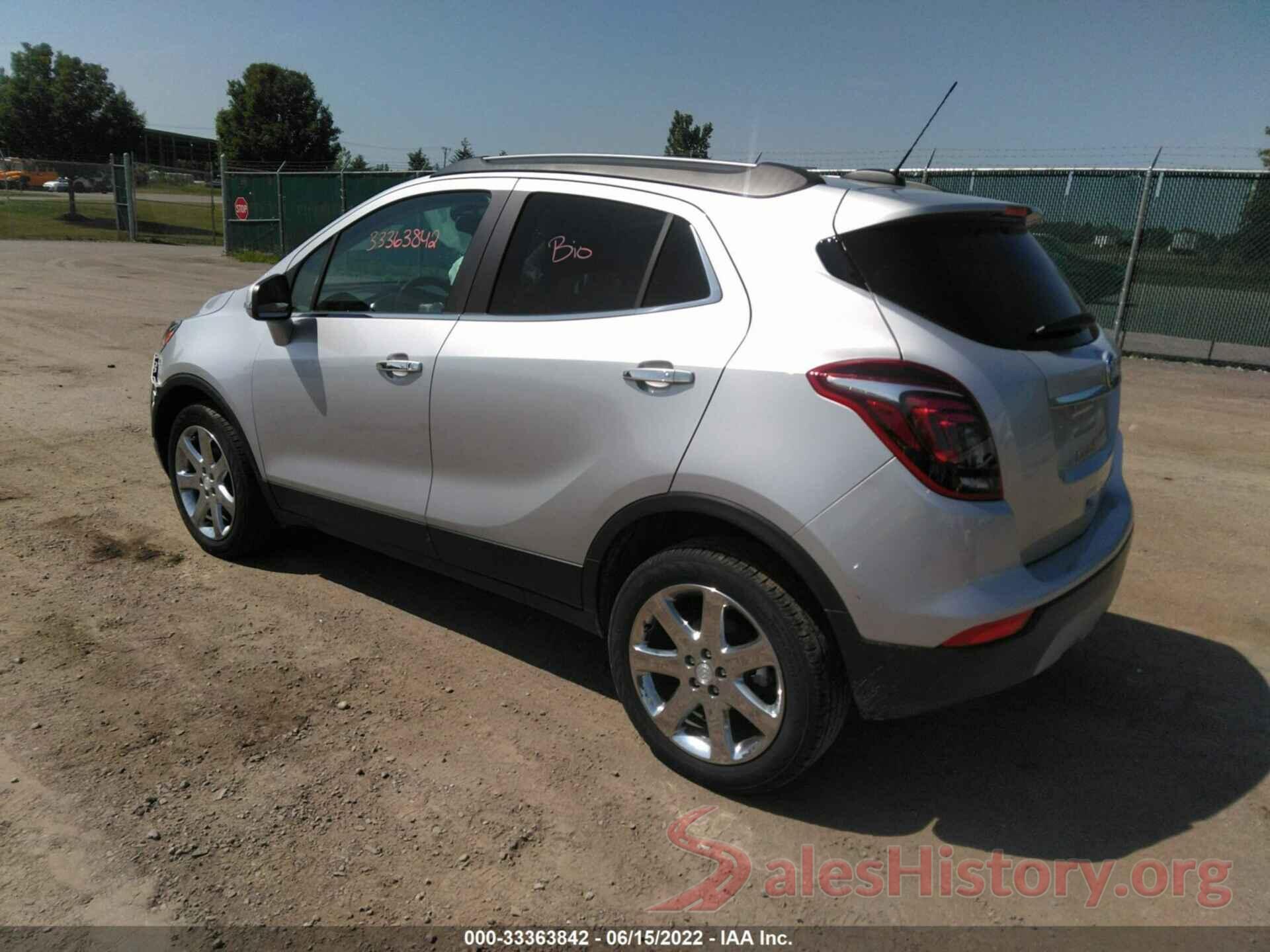 KL4CJGSM6KB931445 2019 BUICK ENCORE