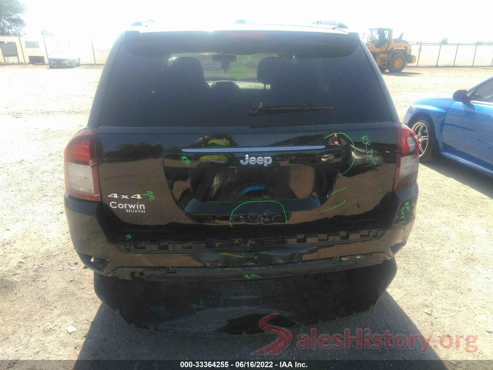 1C4NJDBB7GD670950 2016 JEEP COMPASS