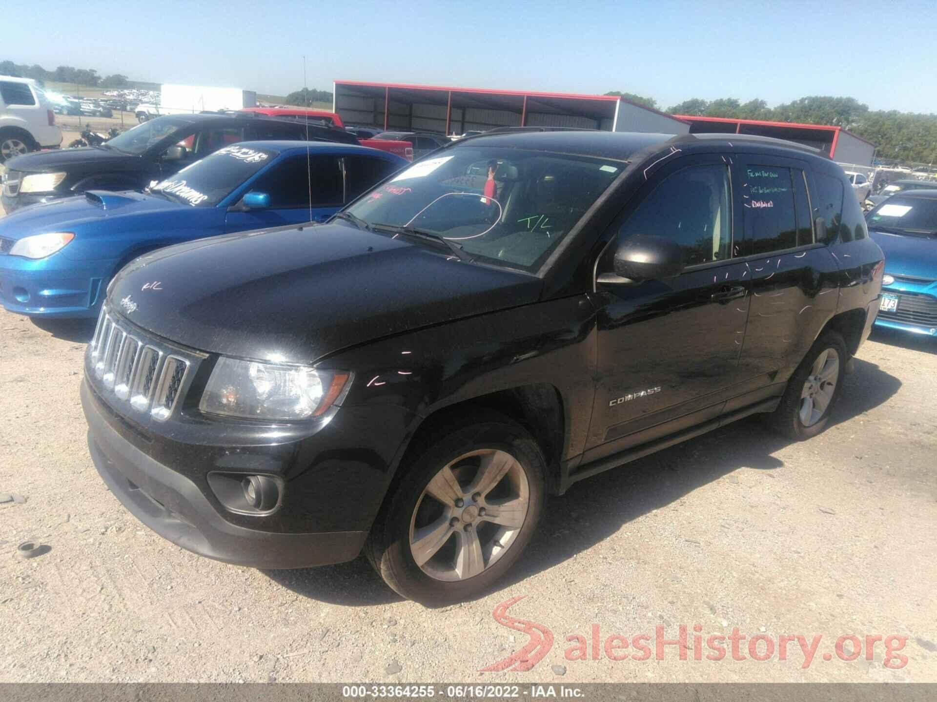 1C4NJDBB7GD670950 2016 JEEP COMPASS