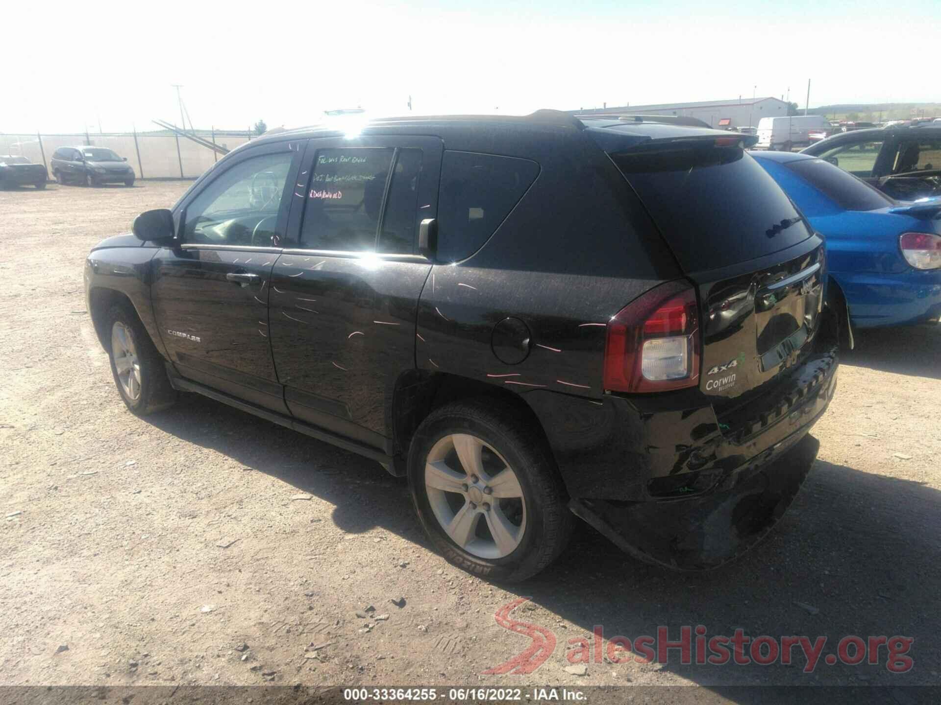 1C4NJDBB7GD670950 2016 JEEP COMPASS