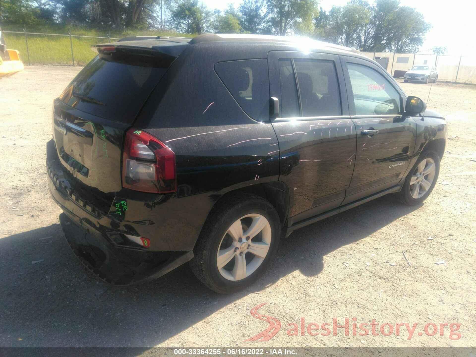 1C4NJDBB7GD670950 2016 JEEP COMPASS