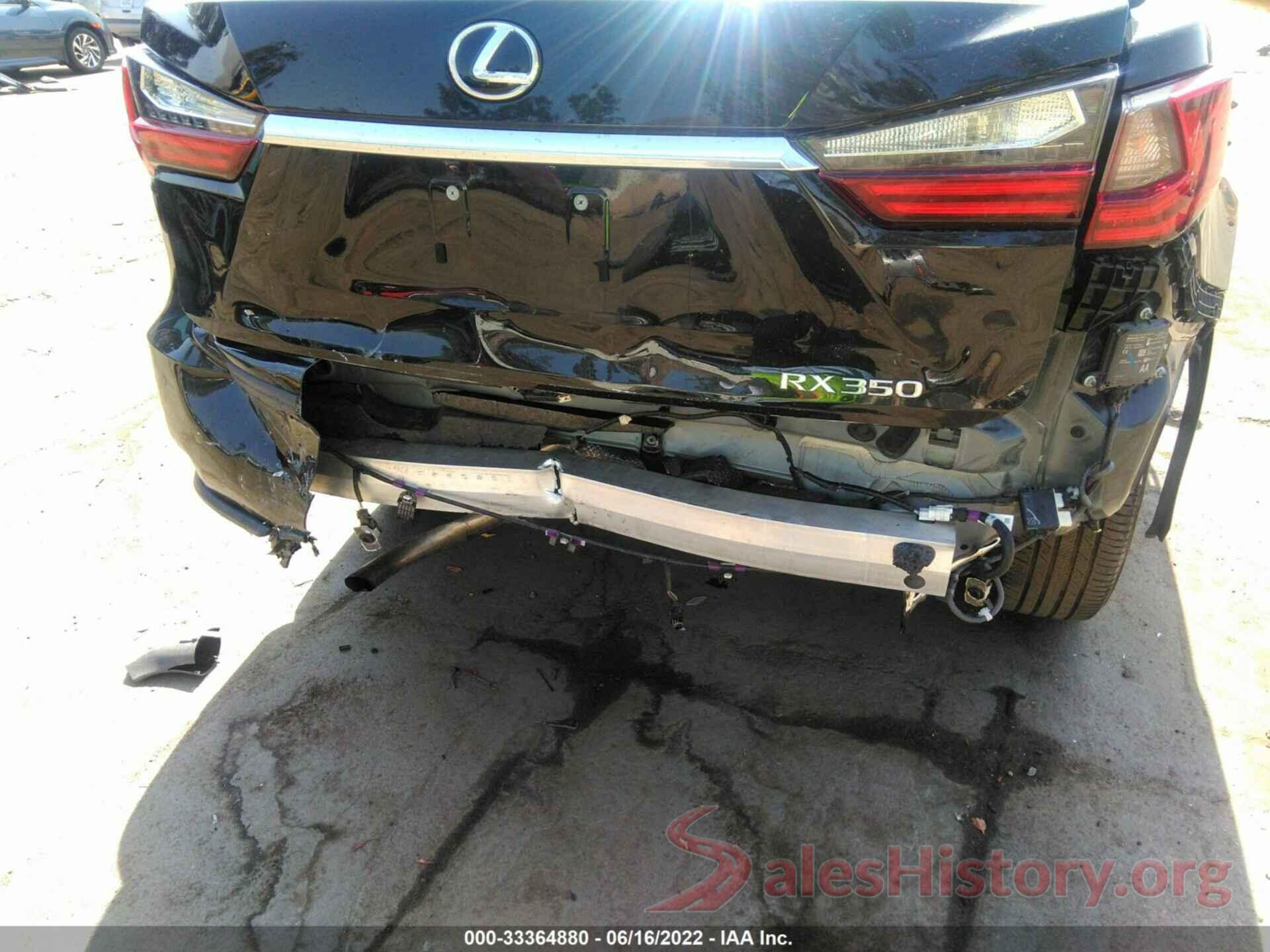 2T2HZMAA1LC171918 2020 LEXUS RX