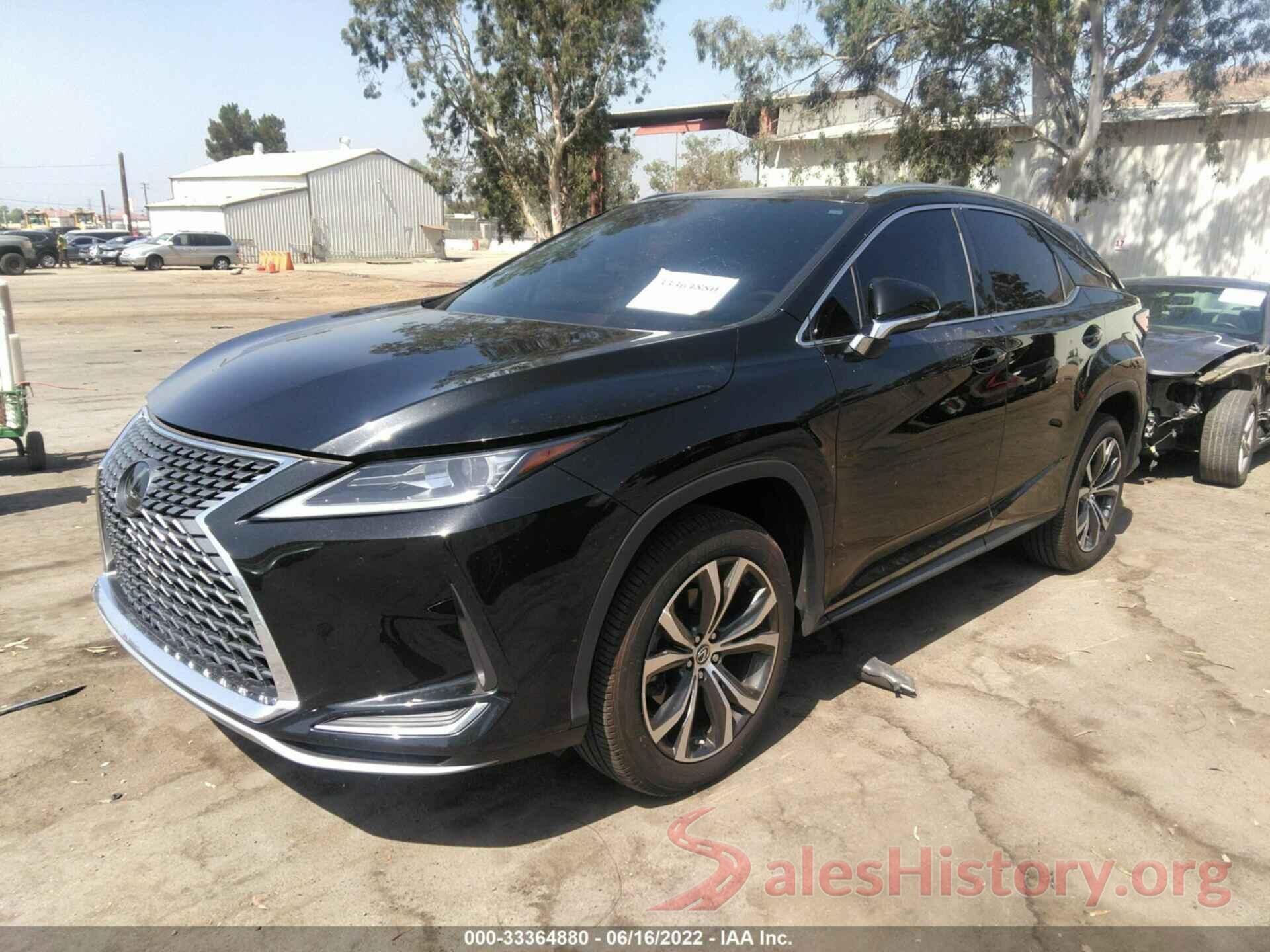 2T2HZMAA1LC171918 2020 LEXUS RX