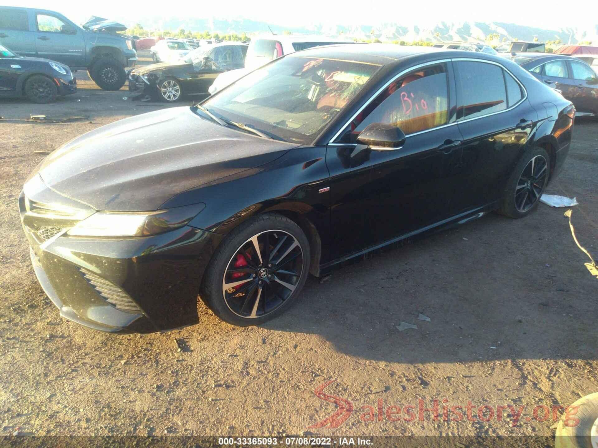 4T1BZ1HK7KU508161 2019 TOYOTA CAMRY