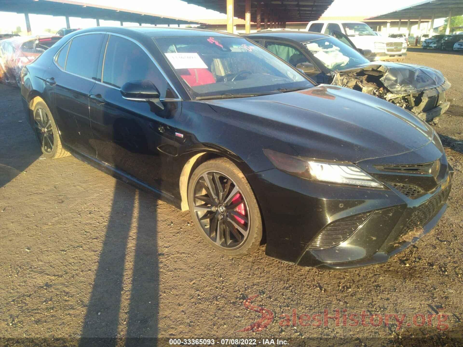 4T1BZ1HK7KU508161 2019 TOYOTA CAMRY