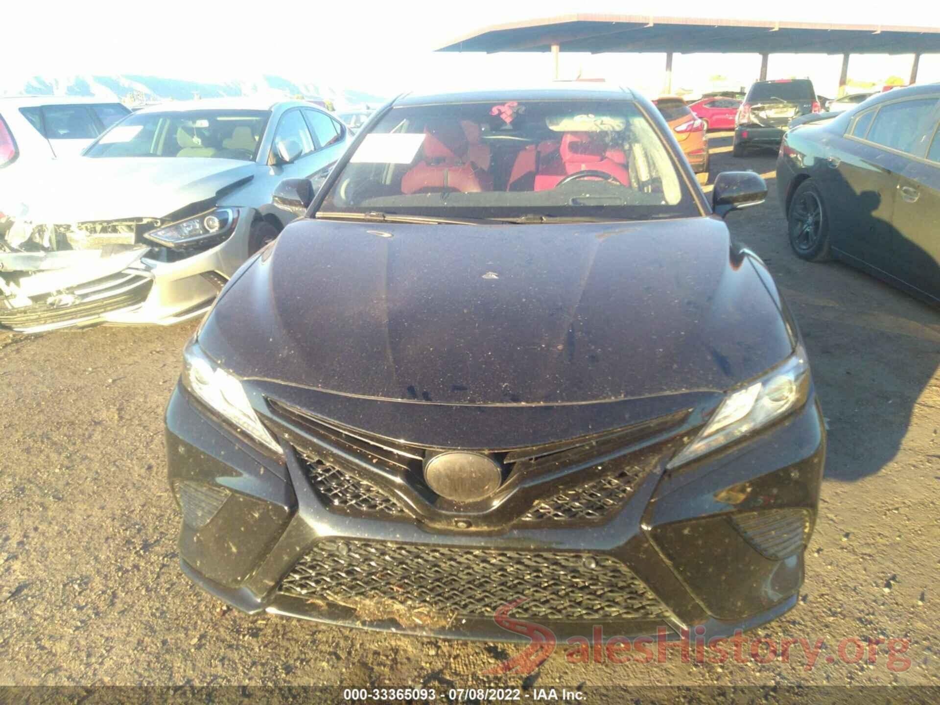 4T1BZ1HK7KU508161 2019 TOYOTA CAMRY