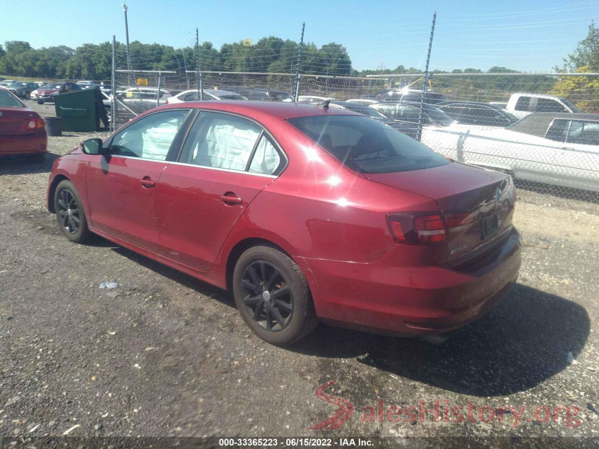 3VWDB7AJ4HM411306 2017 VOLKSWAGEN JETTA