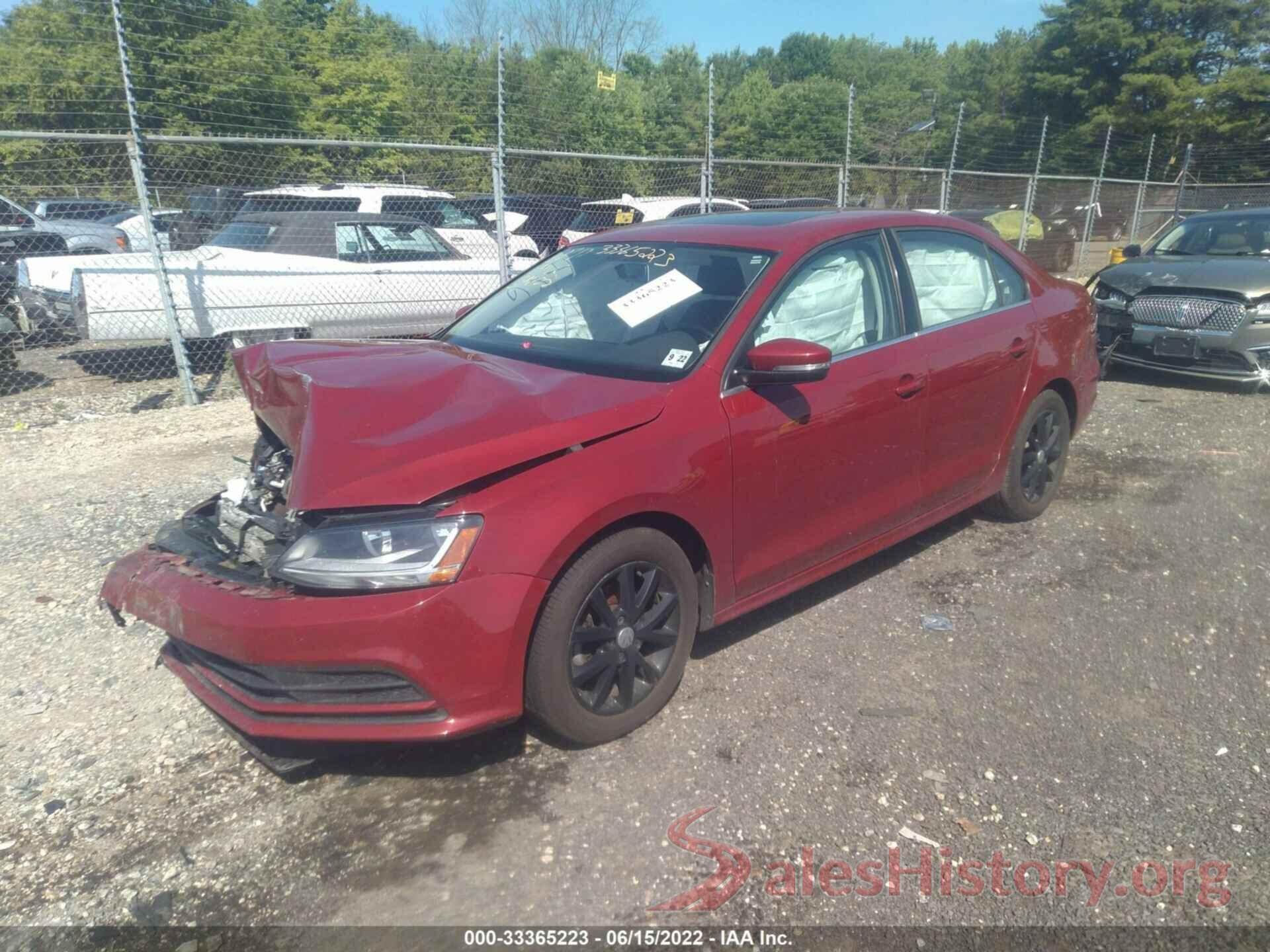 3VWDB7AJ4HM411306 2017 VOLKSWAGEN JETTA