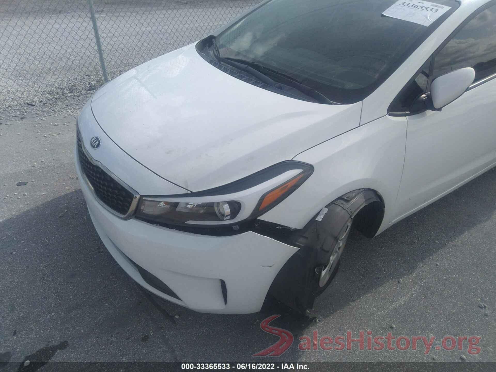 3KPFK4A77HE122008 2017 KIA FORTE