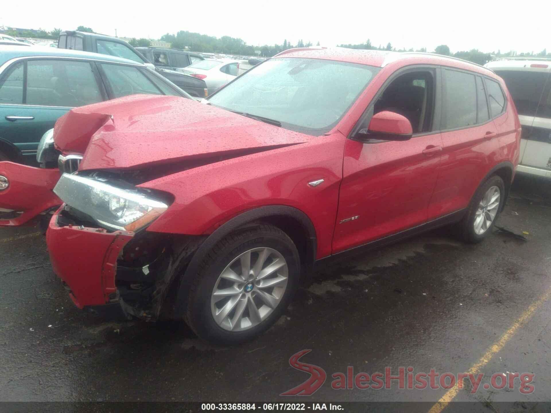 5UXWX9C59H0T10403 2017 BMW X3