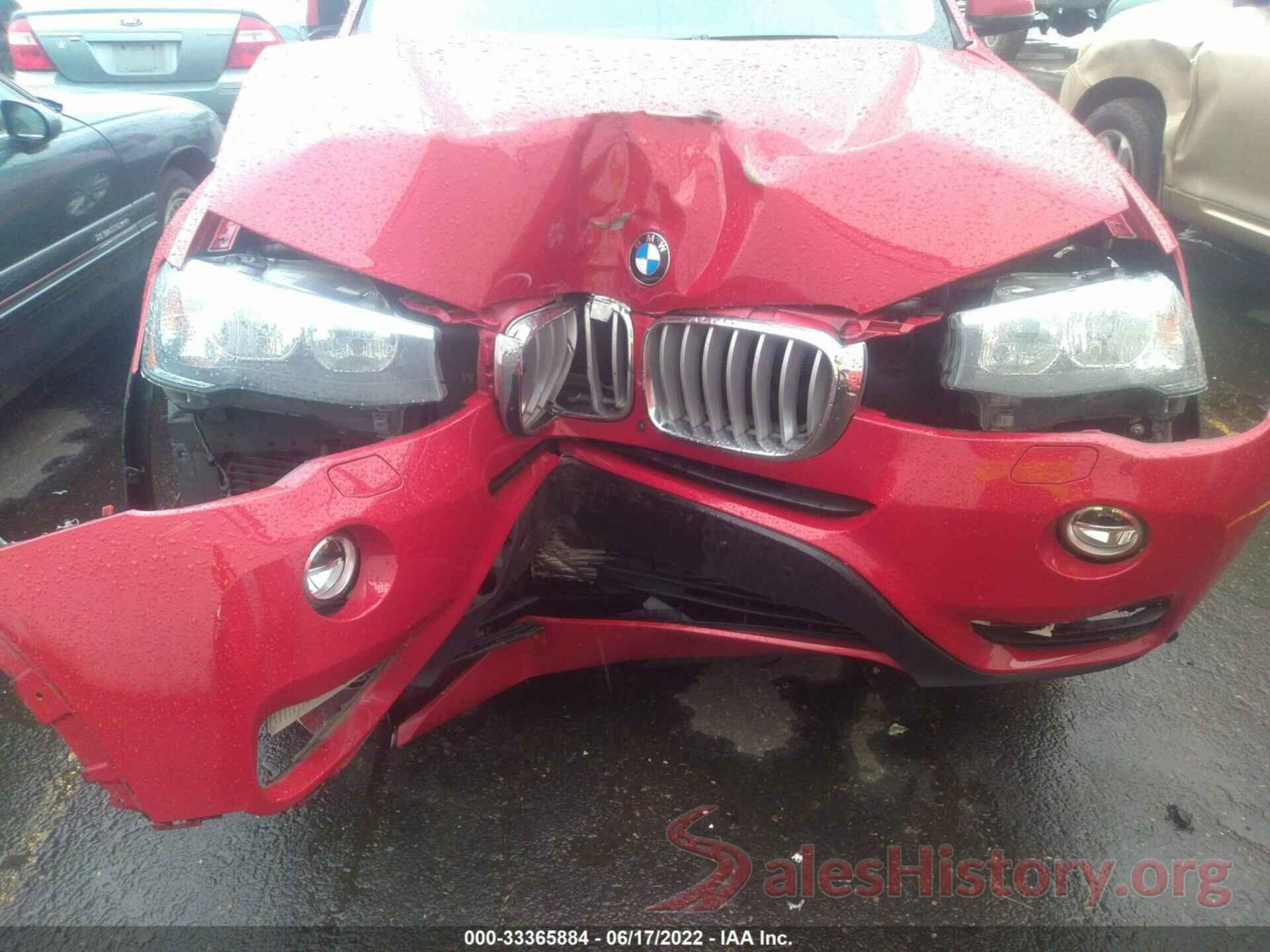 5UXWX9C59H0T10403 2017 BMW X3