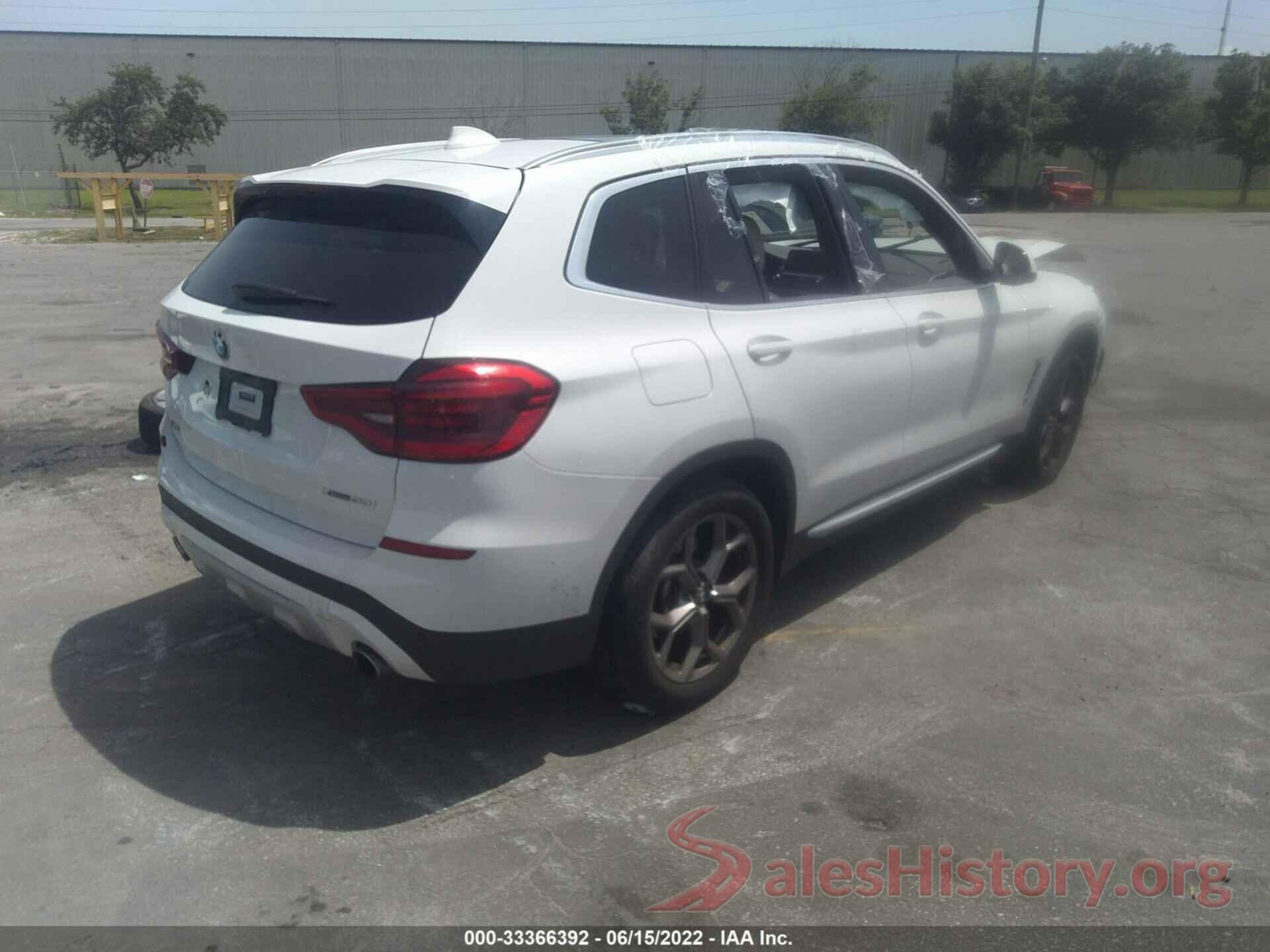 5UXTY5C05M9E13291 2021 BMW X3