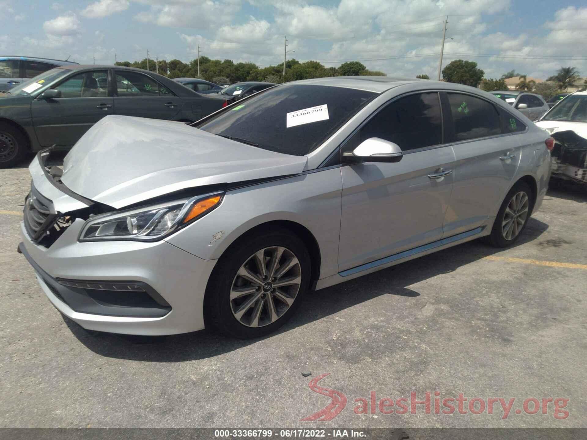 5NPE34AF2HH529424 2017 HYUNDAI SONATA