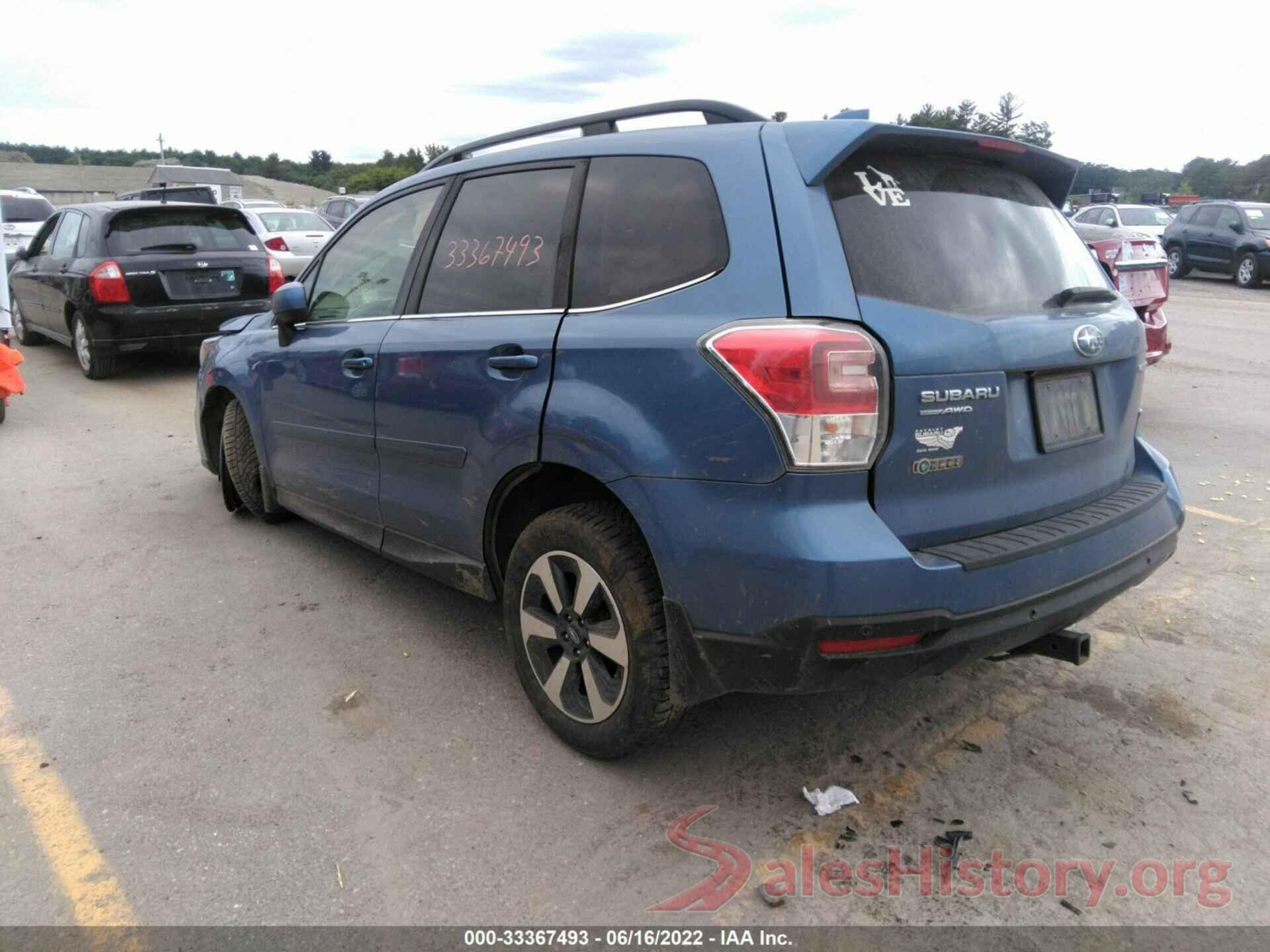 JF2SJARC7JH457997 2018 SUBARU FORESTER