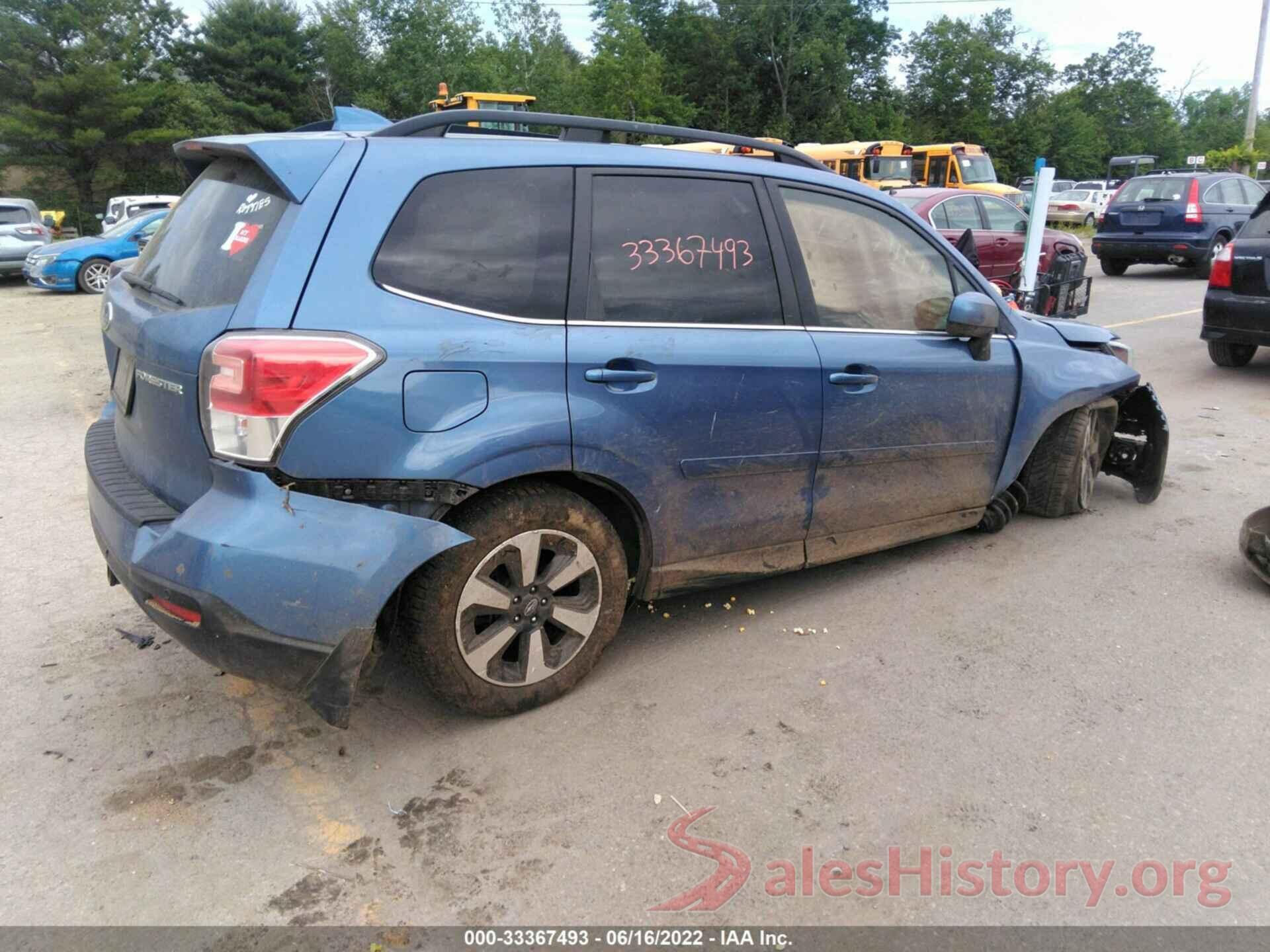 JF2SJARC7JH457997 2018 SUBARU FORESTER