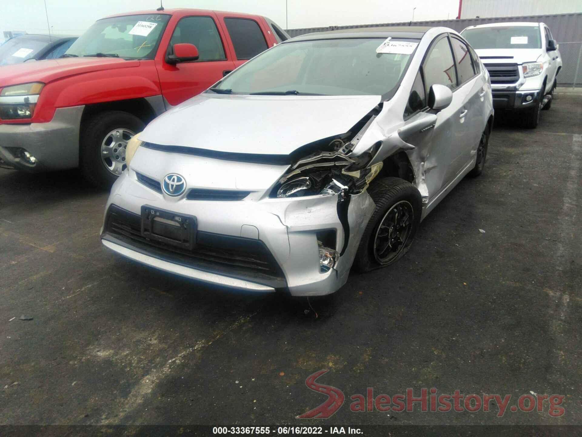 JTDKN3DU4D1690490 2013 TOYOTA PRIUS