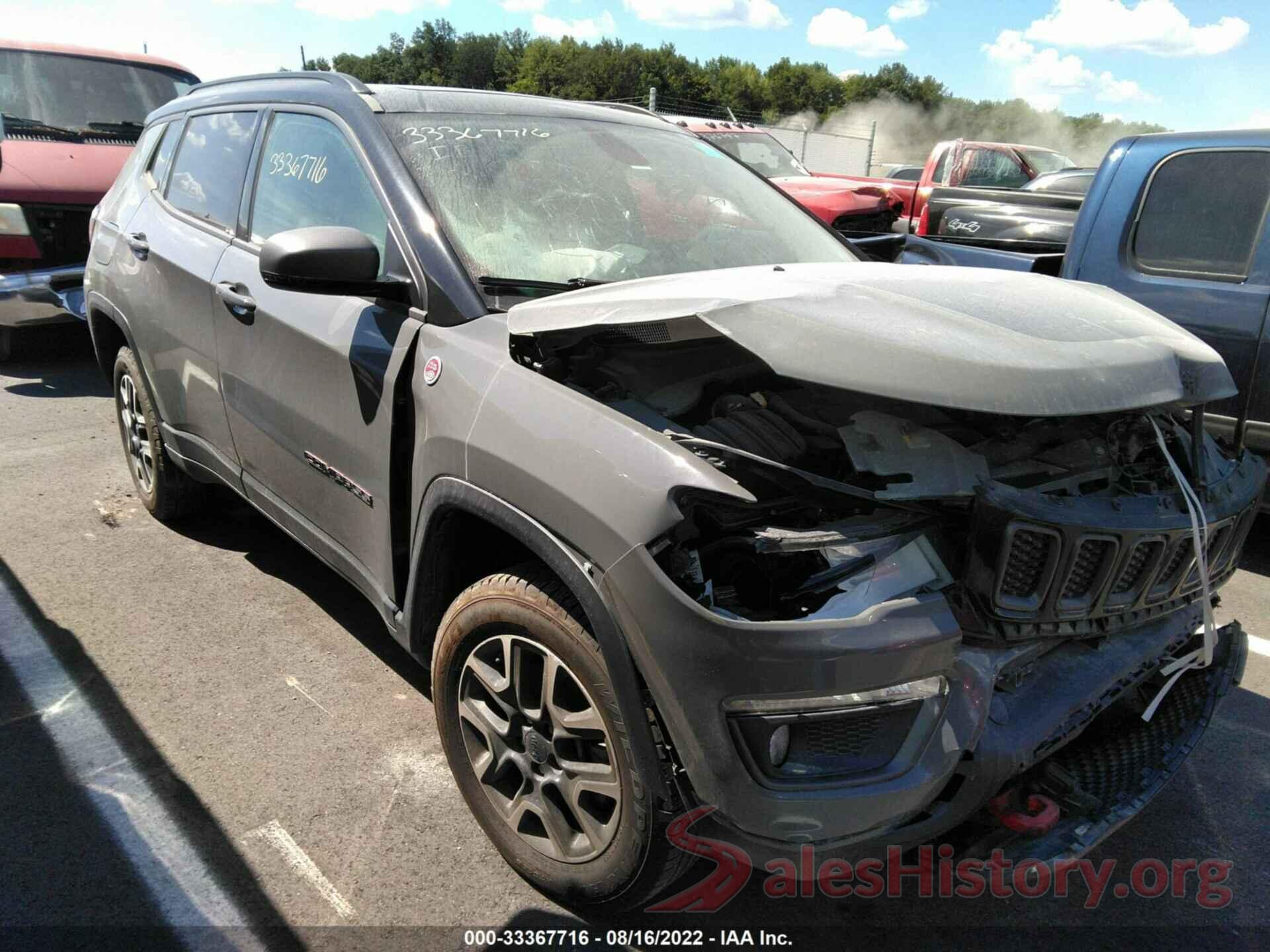 3C4NJDDBXLT100684 2020 JEEP COMPASS