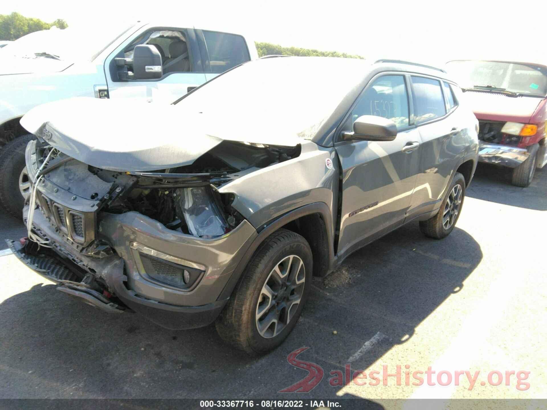 3C4NJDDBXLT100684 2020 JEEP COMPASS