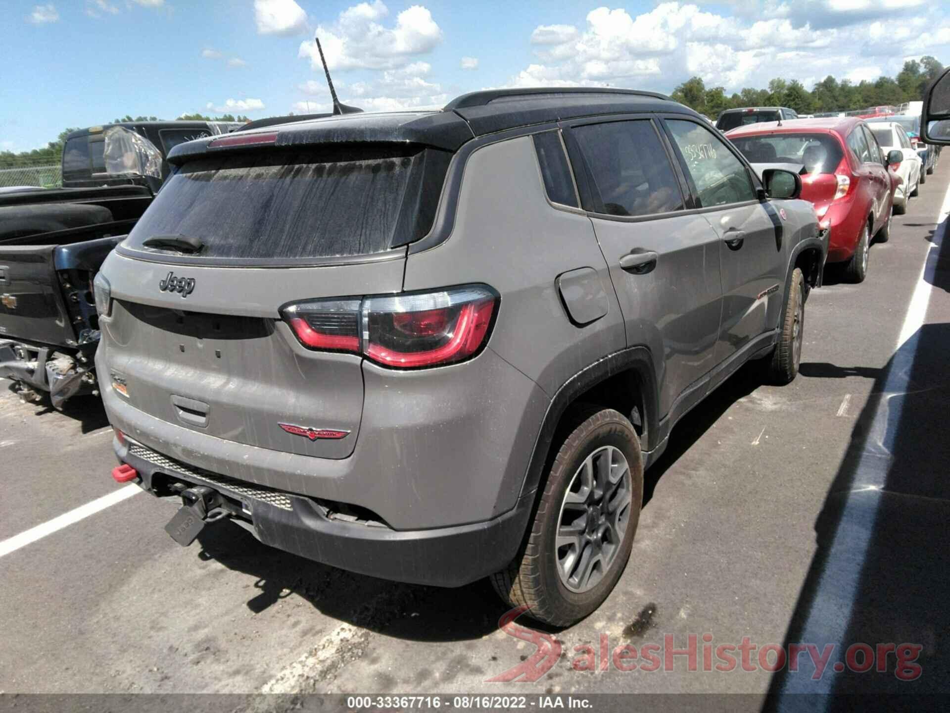 3C4NJDDBXLT100684 2020 JEEP COMPASS