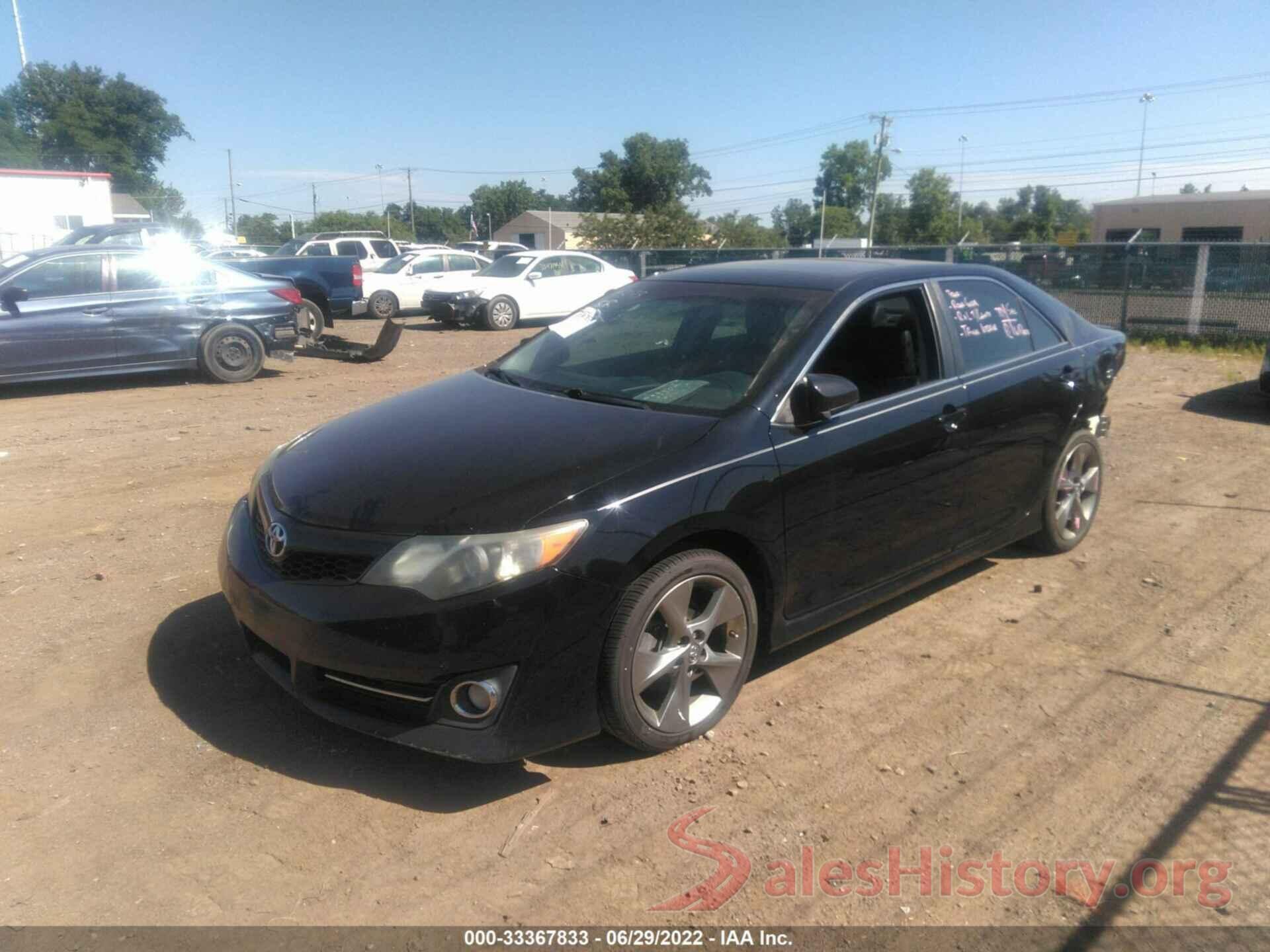 4T1BF1FK2CU191306 2012 TOYOTA CAMRY