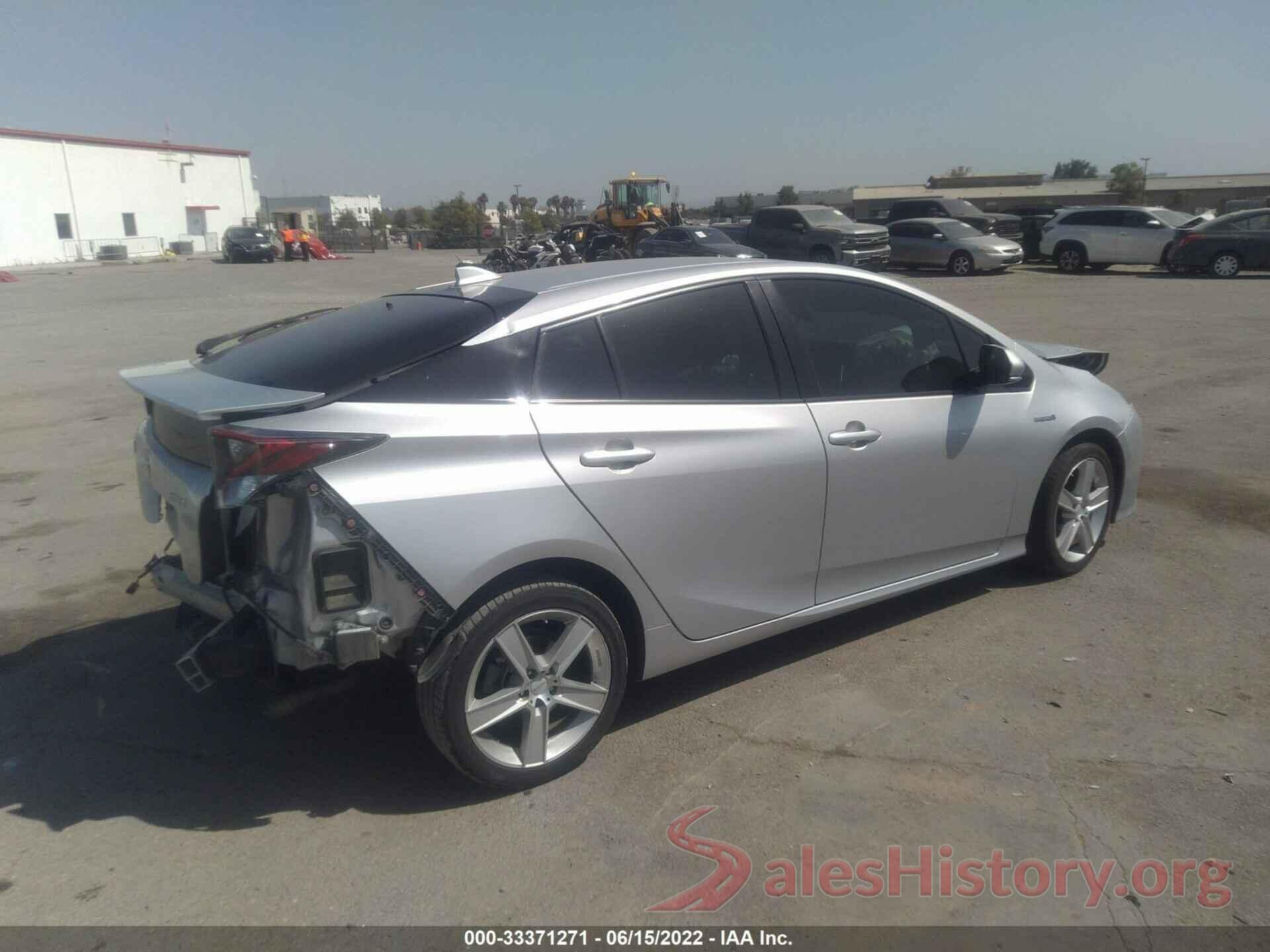 JTDKBRFU6J3604640 2018 TOYOTA PRIUS