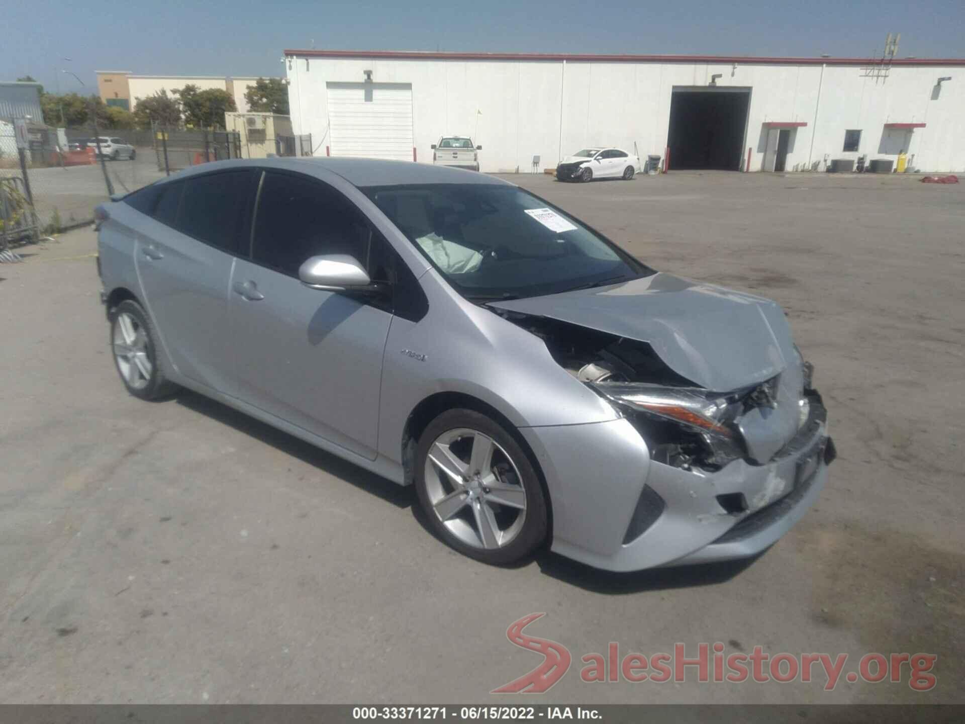 JTDKBRFU6J3604640 2018 TOYOTA PRIUS