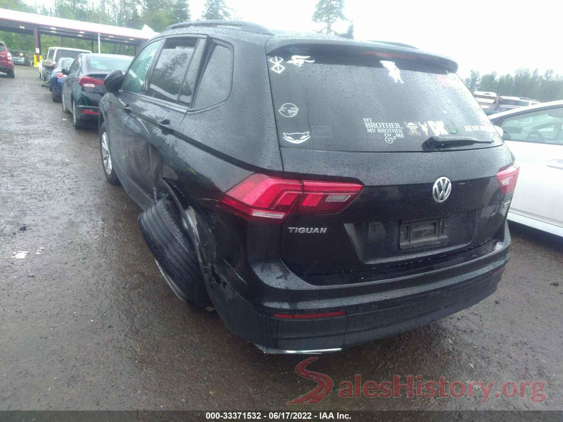 3VV0B7AX2LM023605 2020 VOLKSWAGEN TIGUAN