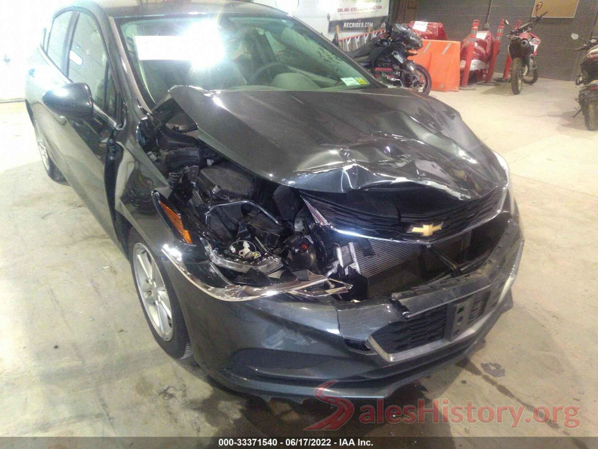 3G1BE6SM8JS568173 2018 CHEVROLET CRUZE