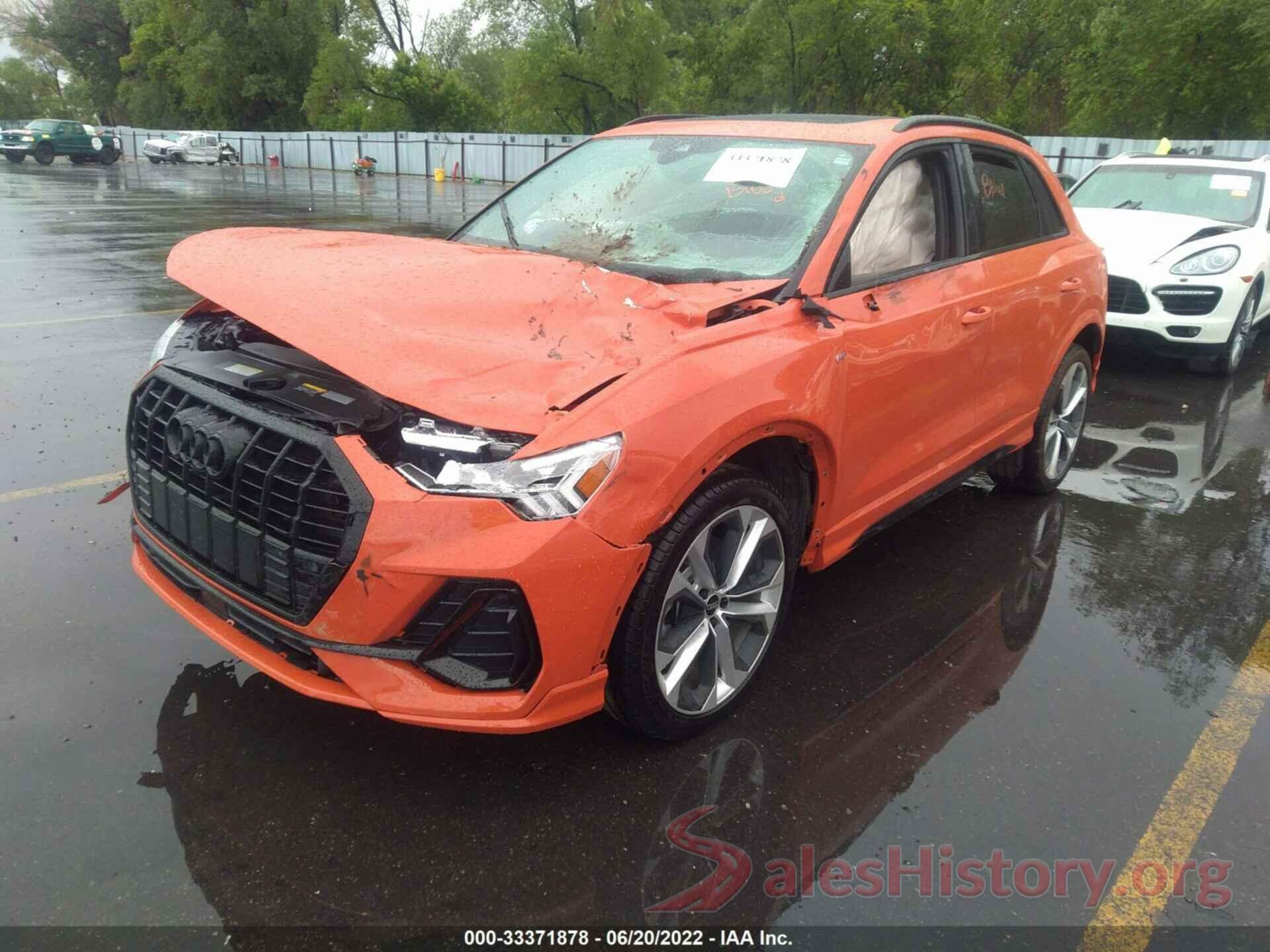 WA1EECF34N1031791 2022 AUDI Q3