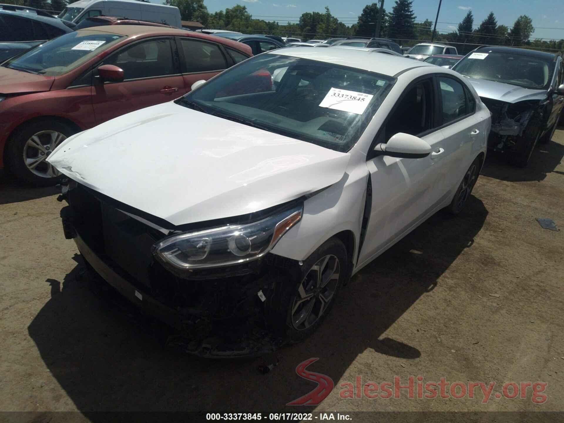 3KPF24ADXLE161917 2020 KIA FORTE