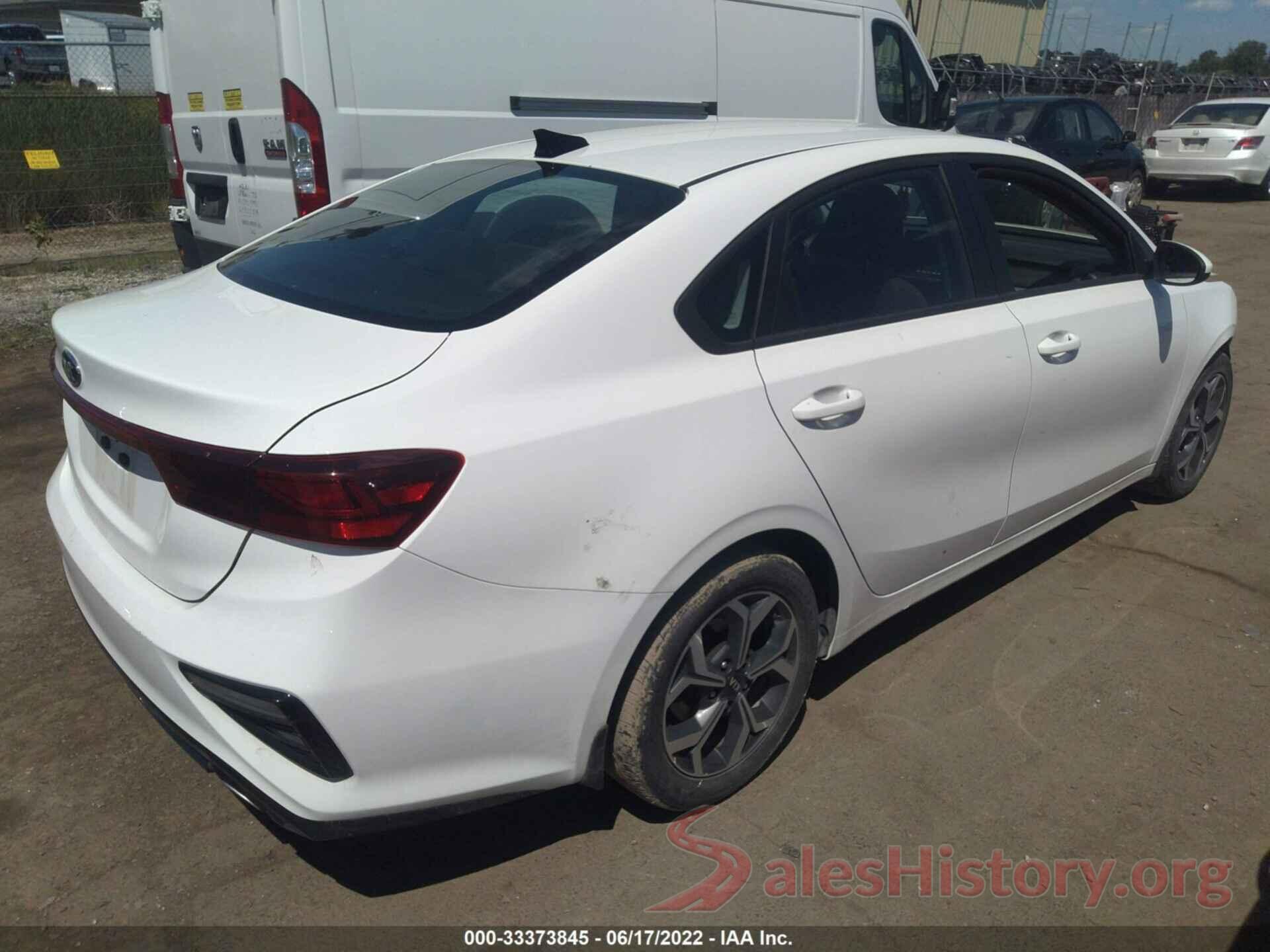 3KPF24ADXLE161917 2020 KIA FORTE