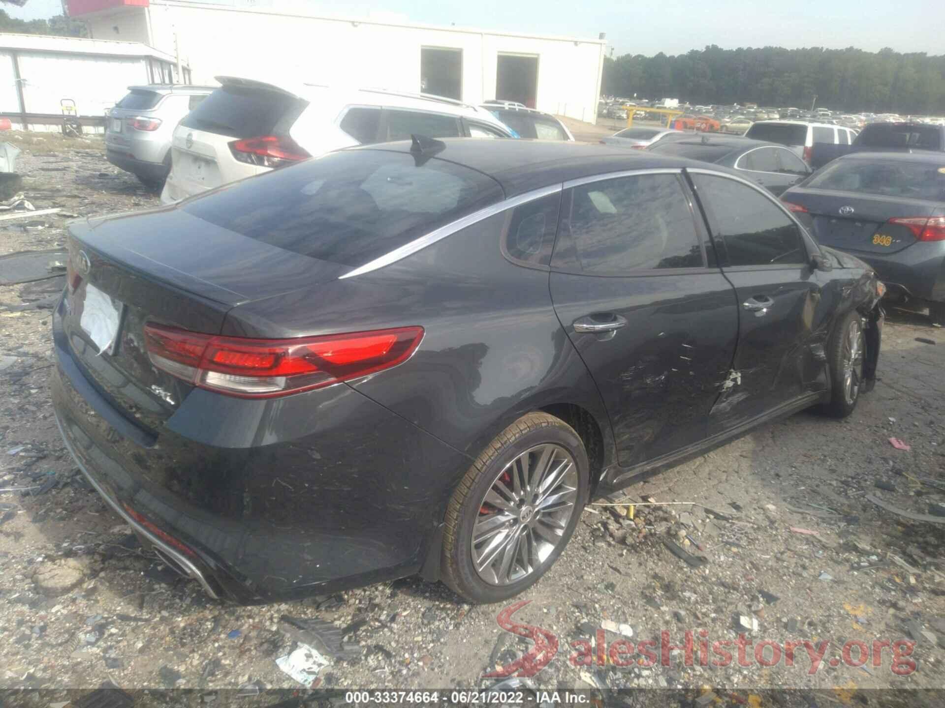 5XXGV4L24GG092517 2016 KIA OPTIMA